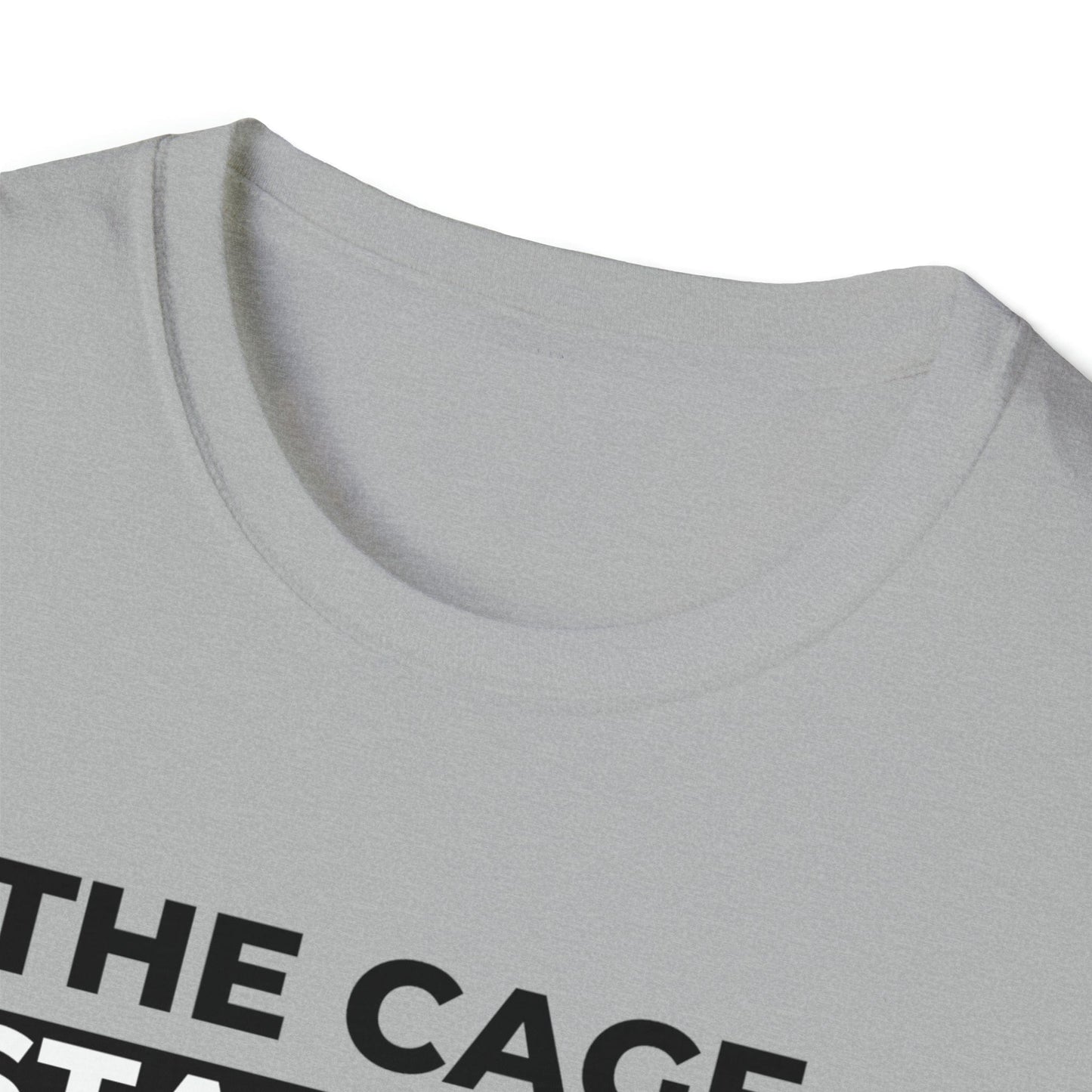 Cage Stays On - Lockedboy Athletics Chastity Tshirt