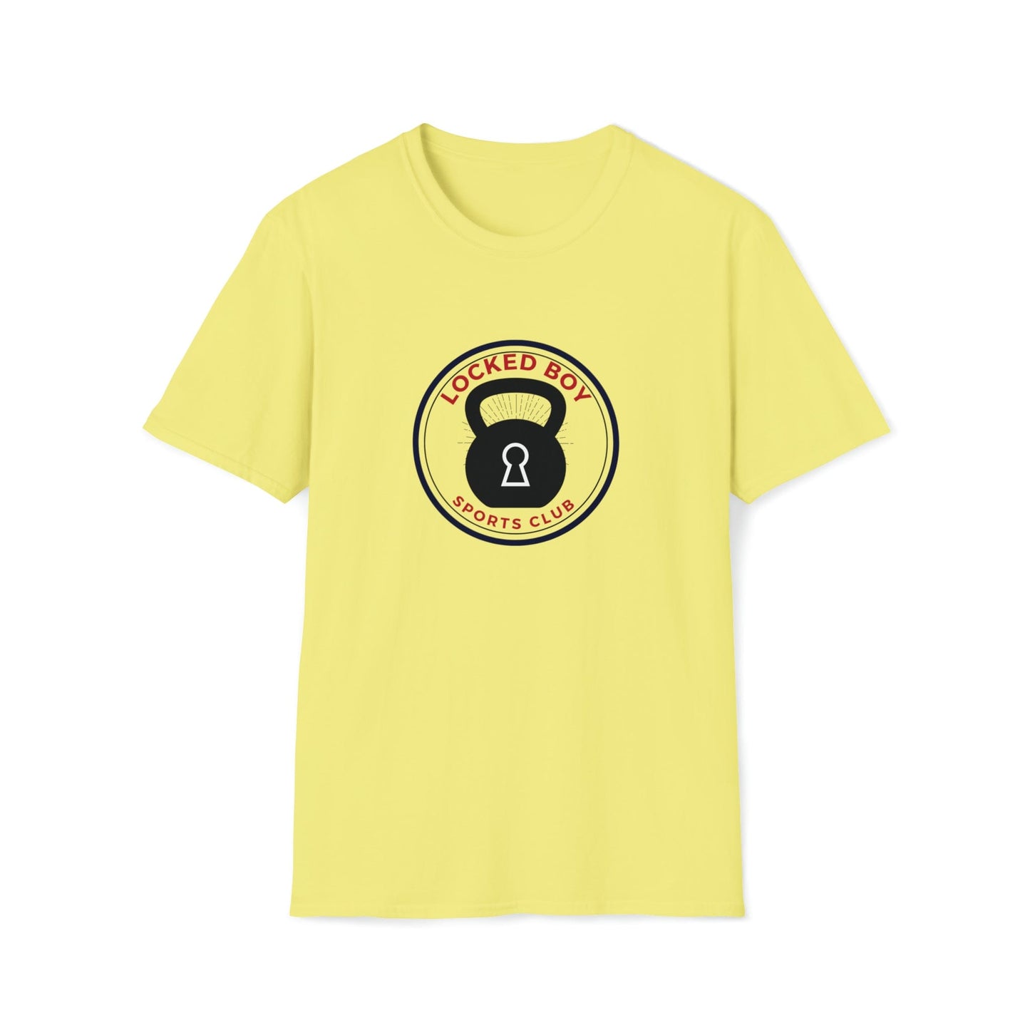 LockedBoy Sports Club - Chastity Tshirt Kettlebell