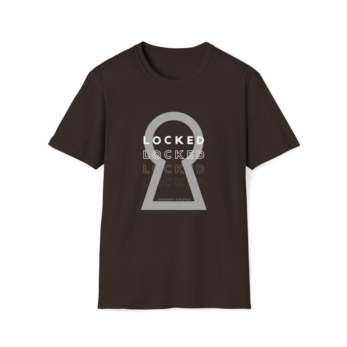 Lockedboy KeyHOLE Echo - Lockedboy Athletics Chastity Tshirt