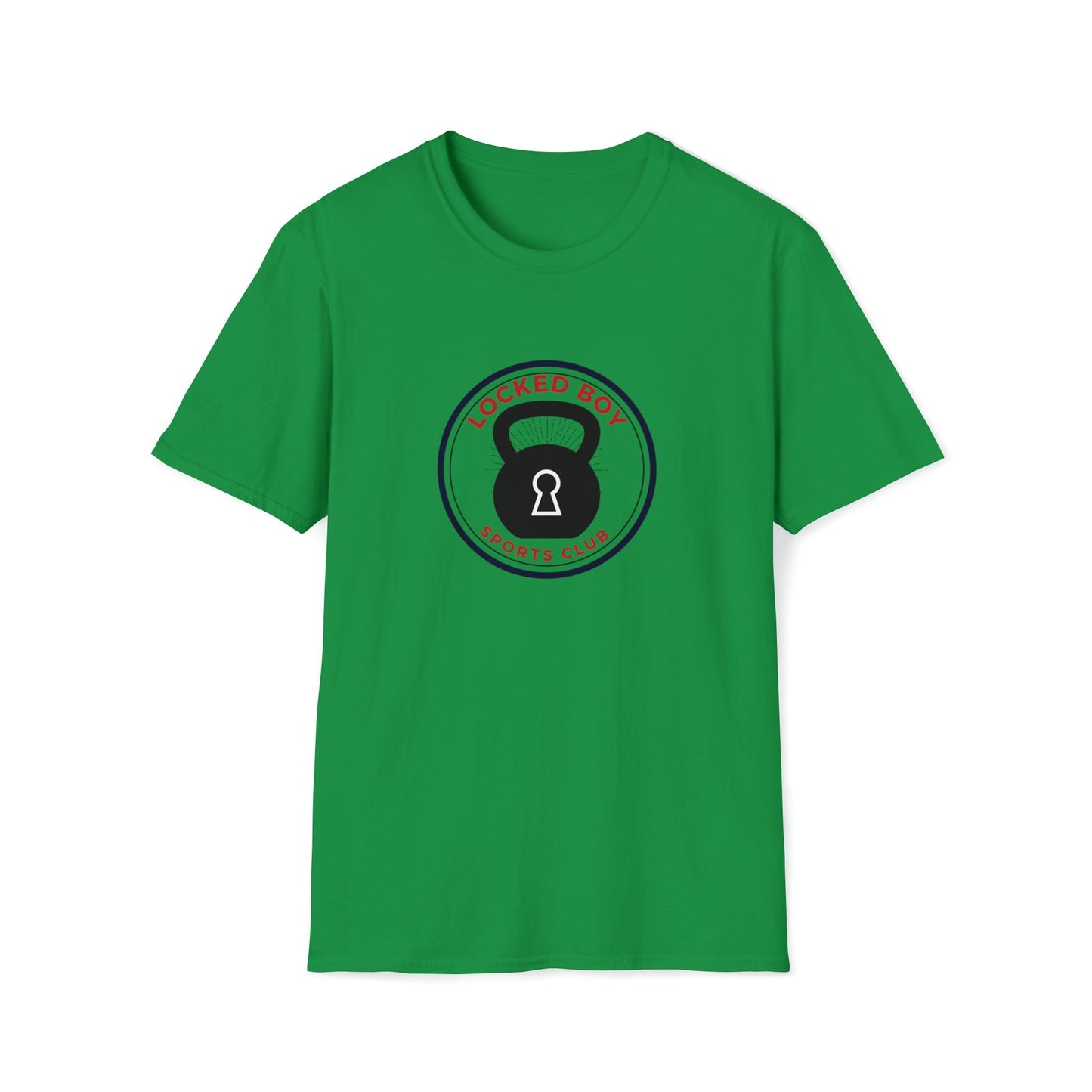 LockedBoy Sports Club - Chastity Tshirt Kettlebell