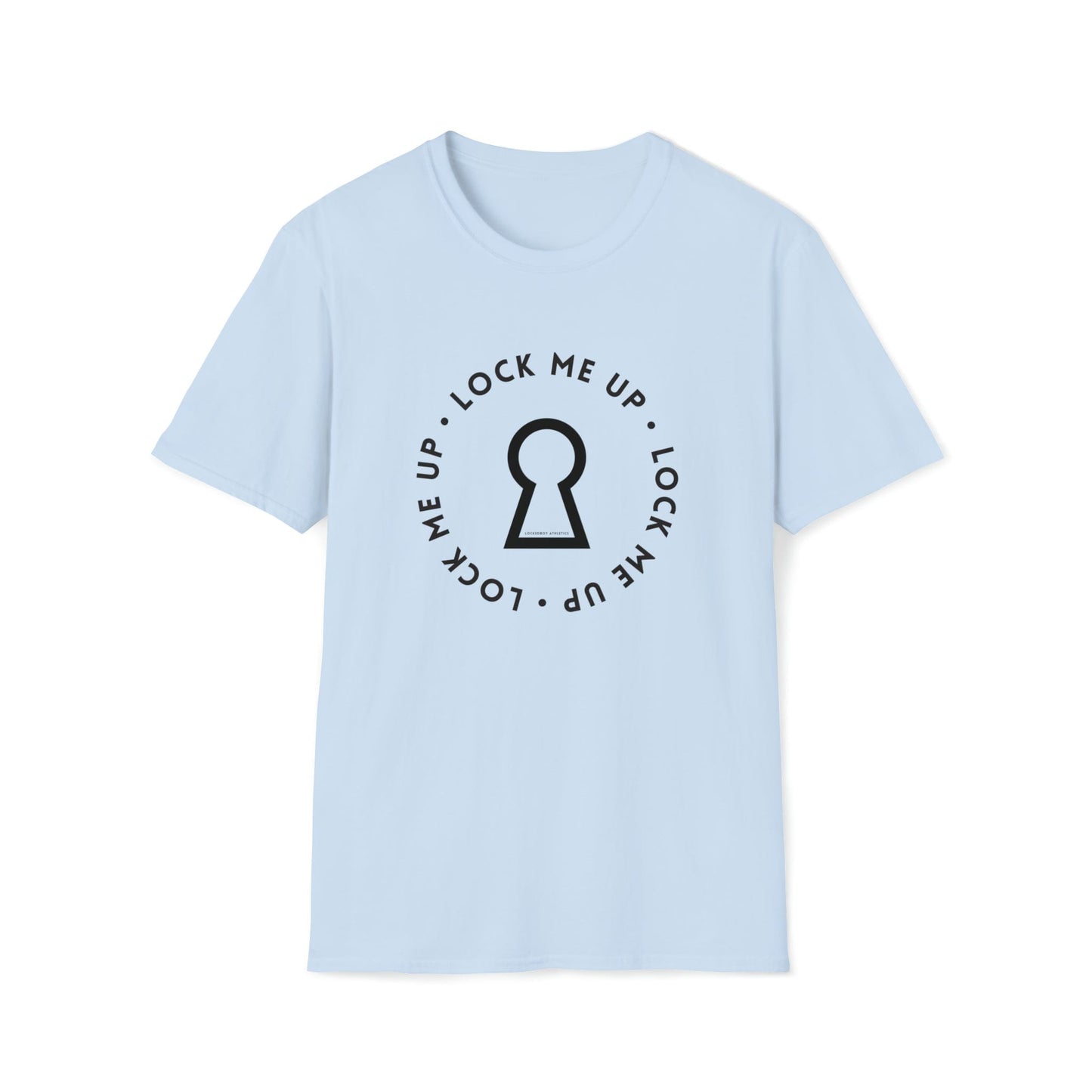 Lock Me Up - Lockedboy Athletics Chastity Tshirt