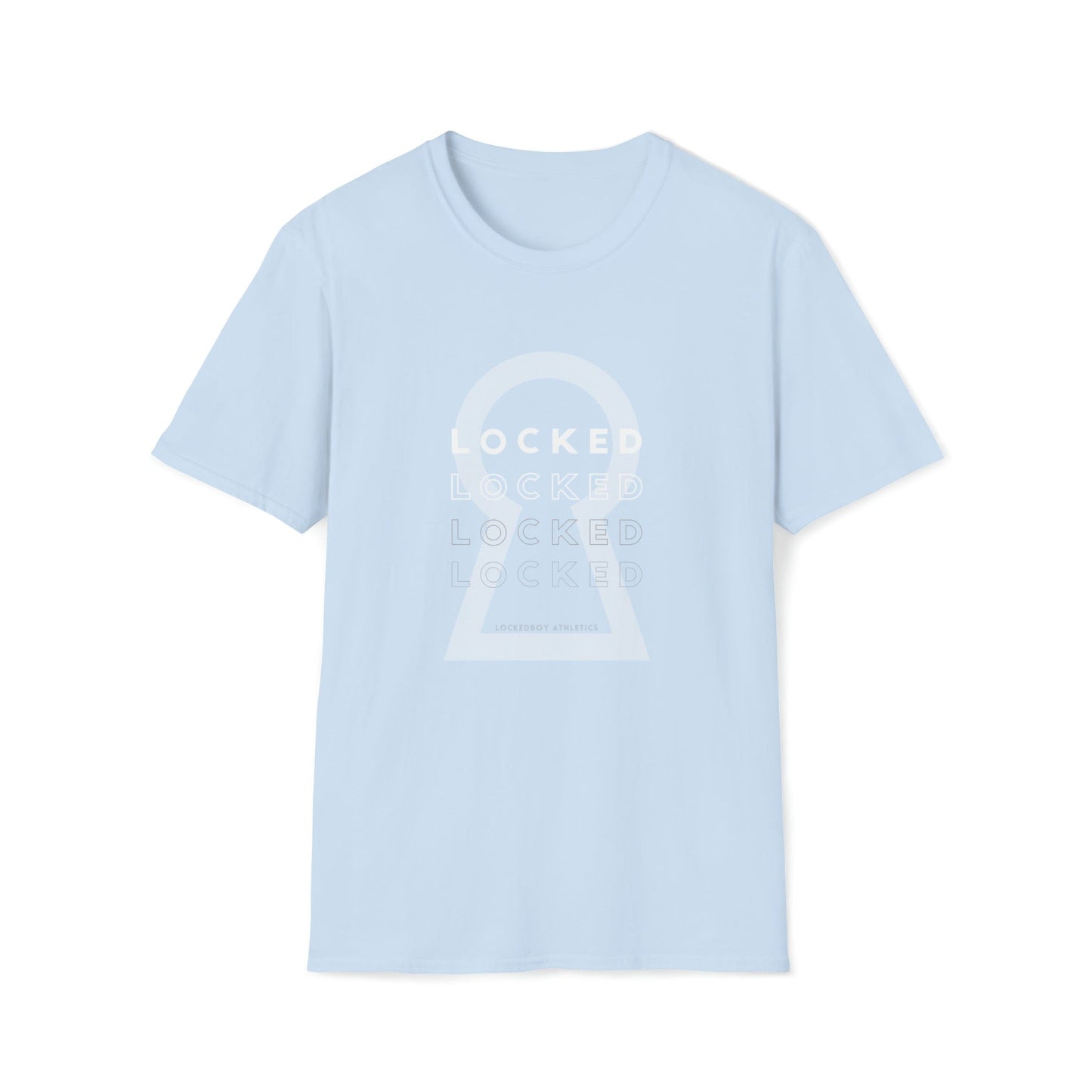 Lockedboy KeyHOLE Echo - Lockedboy Athletics Chastity Tshirt