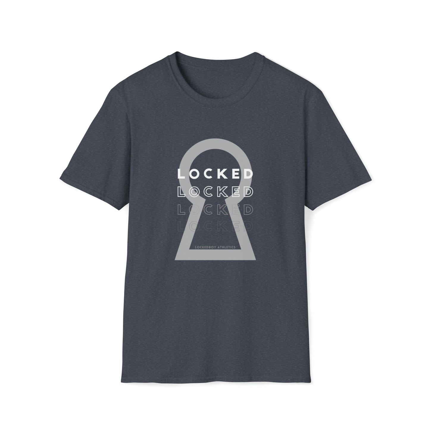 Lockedboy KeyHOLE Echo - Lockedboy Athletics Chastity Tshirt
