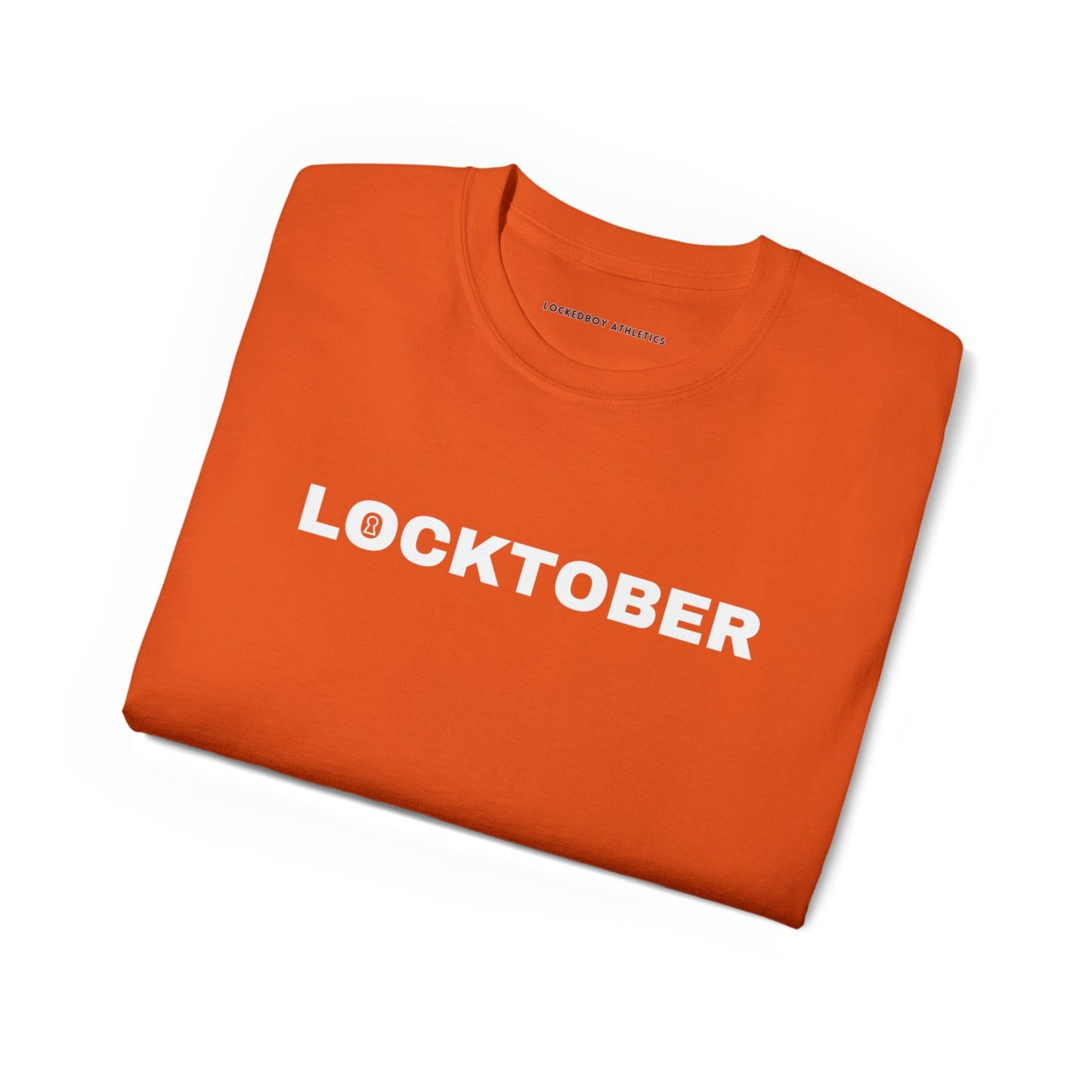 Locktober Graphic Tee - Lockedboy Athletics Chastity T-Shirts