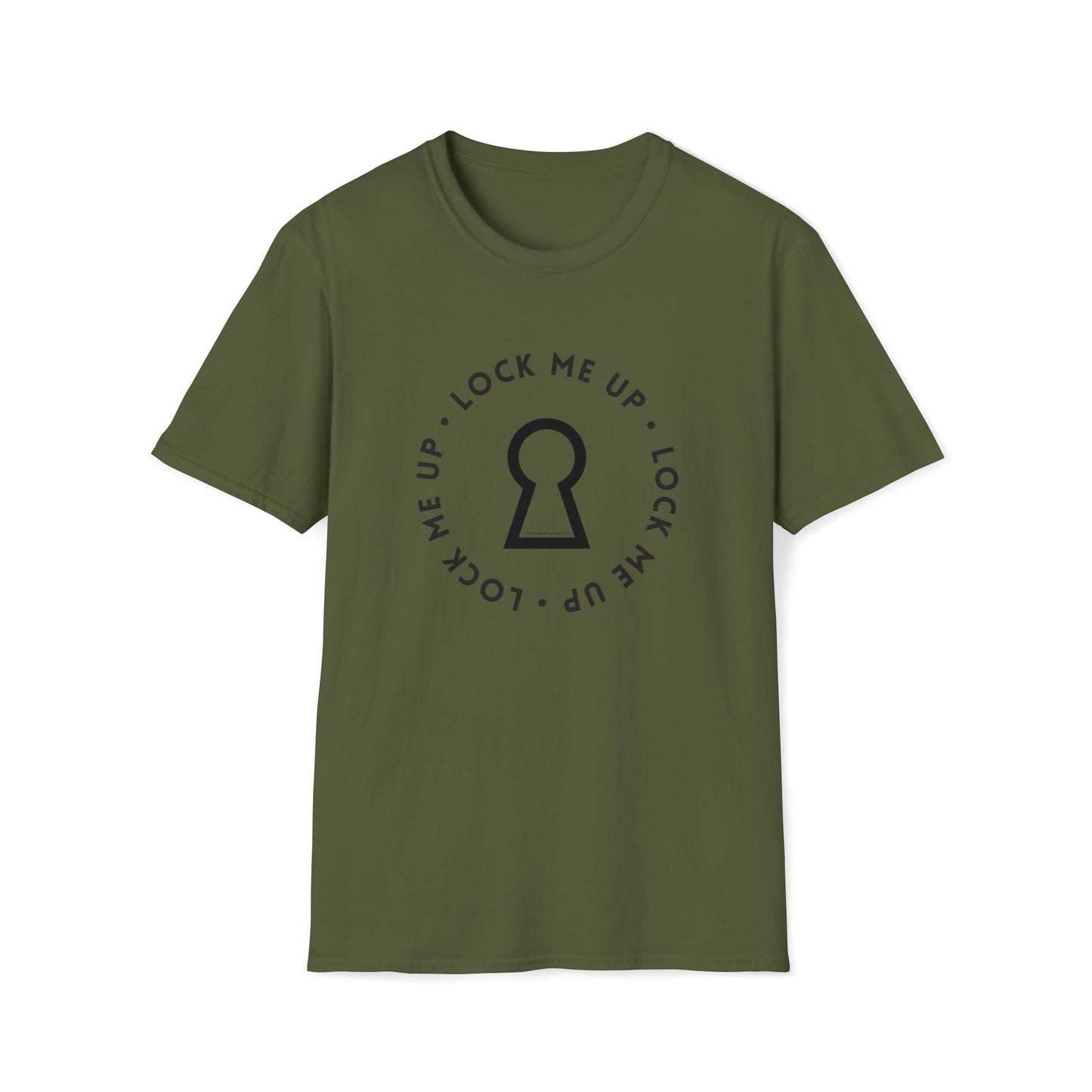 Lock Me Up - Lockedboy Athletics Chastity Tshirt