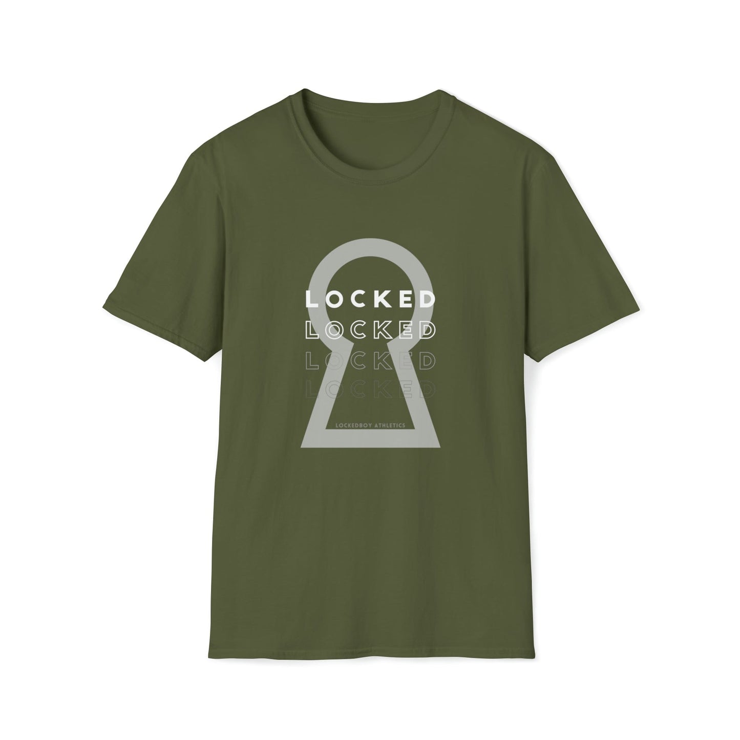 Lockedboy KeyHOLE Echo - Lockedboy Athletics Chastity Tshirt