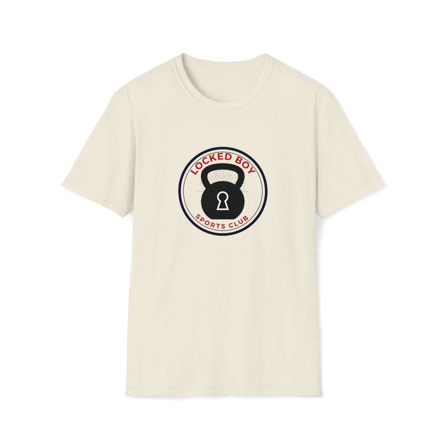 LockedBoy Sports Club - Chastity Tshirt Kettlebell