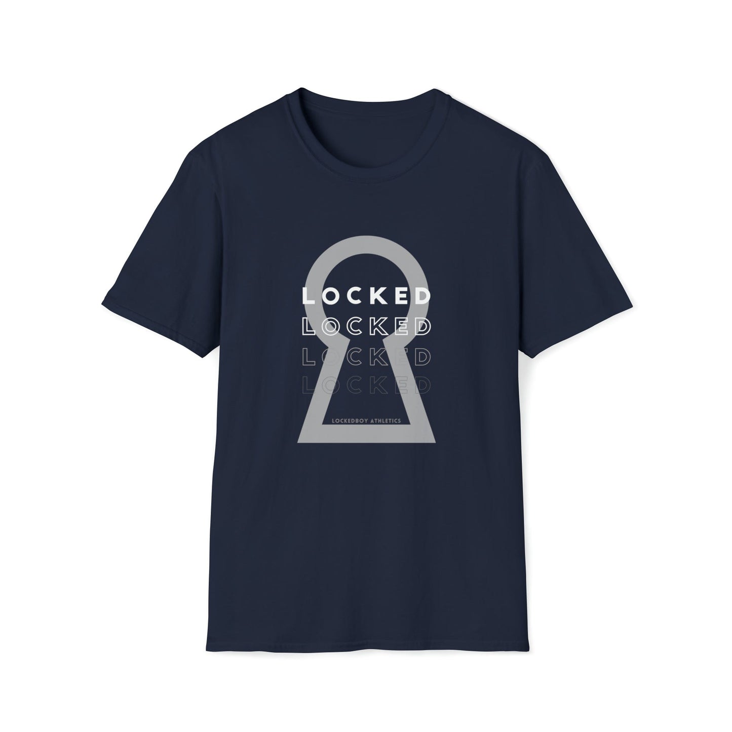 Lockedboy KeyHOLE Echo - Lockedboy Athletics Chastity Tshirt