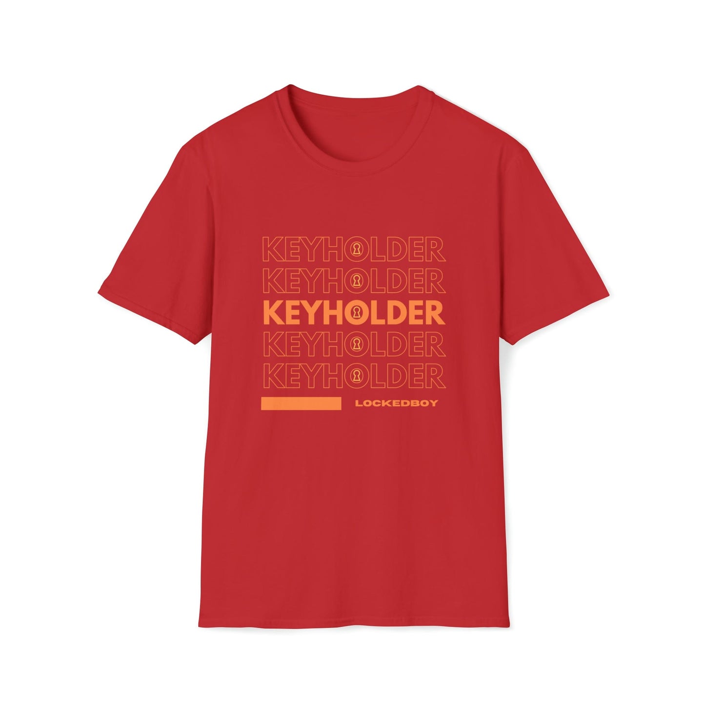 KEYHOLDER bag Inspo - Chastity Shirts by LockedBoy Athletic