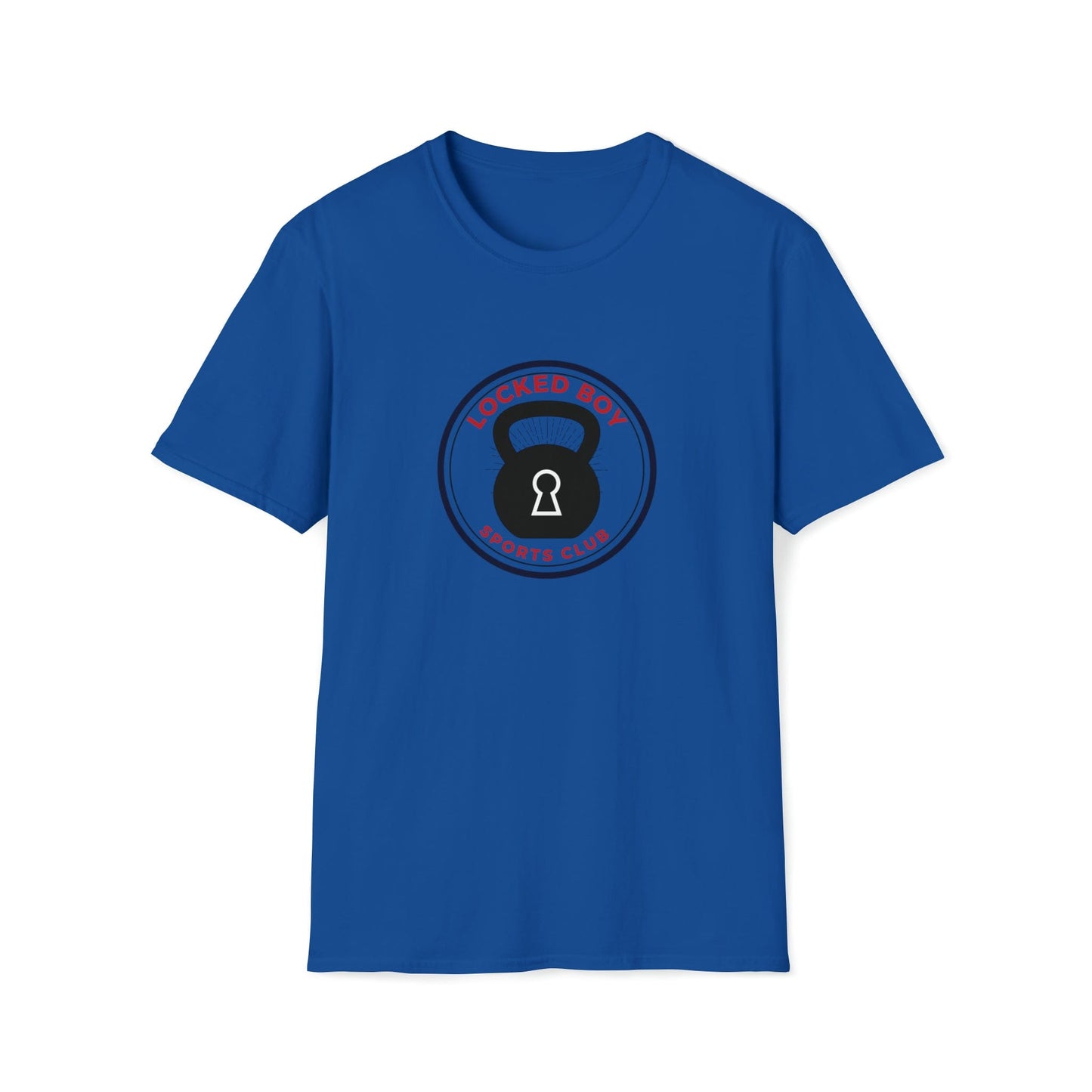 LockedBoy Sports Club - Chastity Tshirt Kettlebell