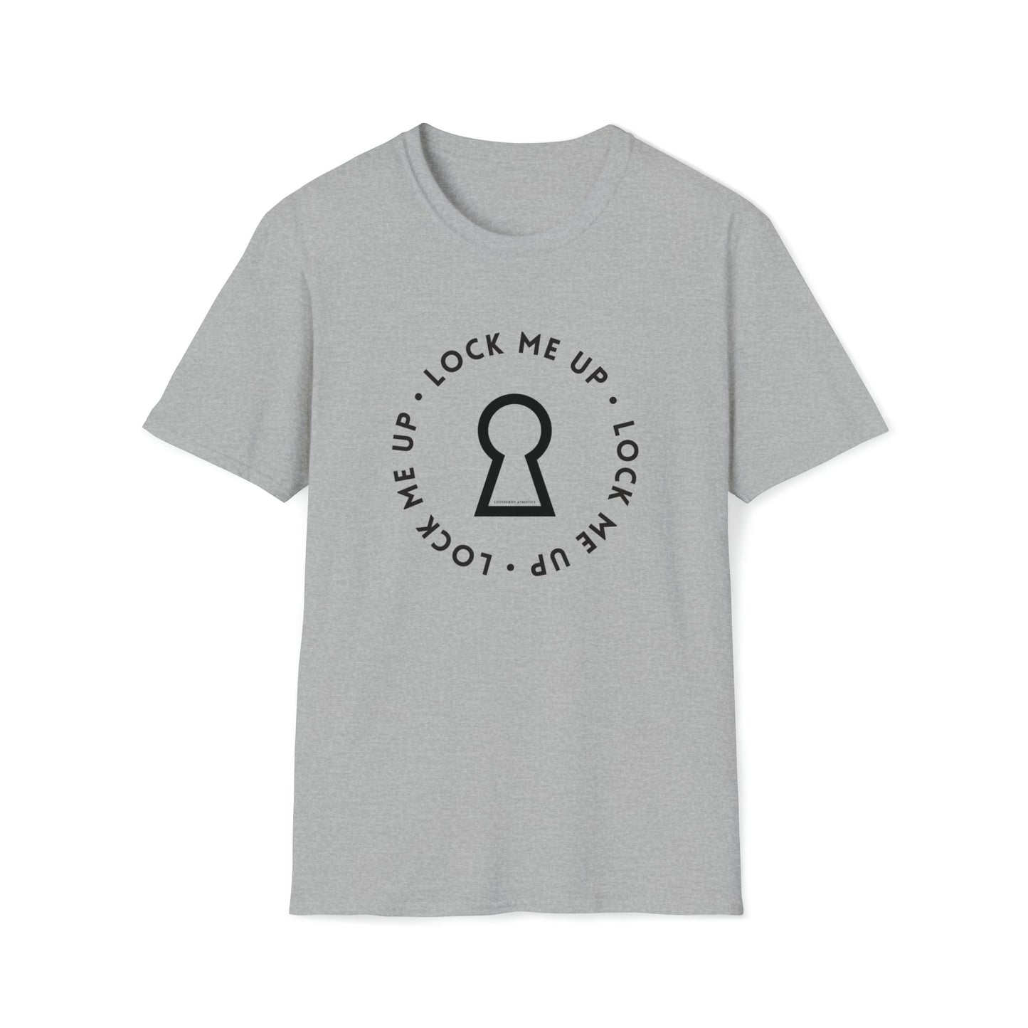 Lock Me Up - Lockedboy Athletics Chastity Tshirt