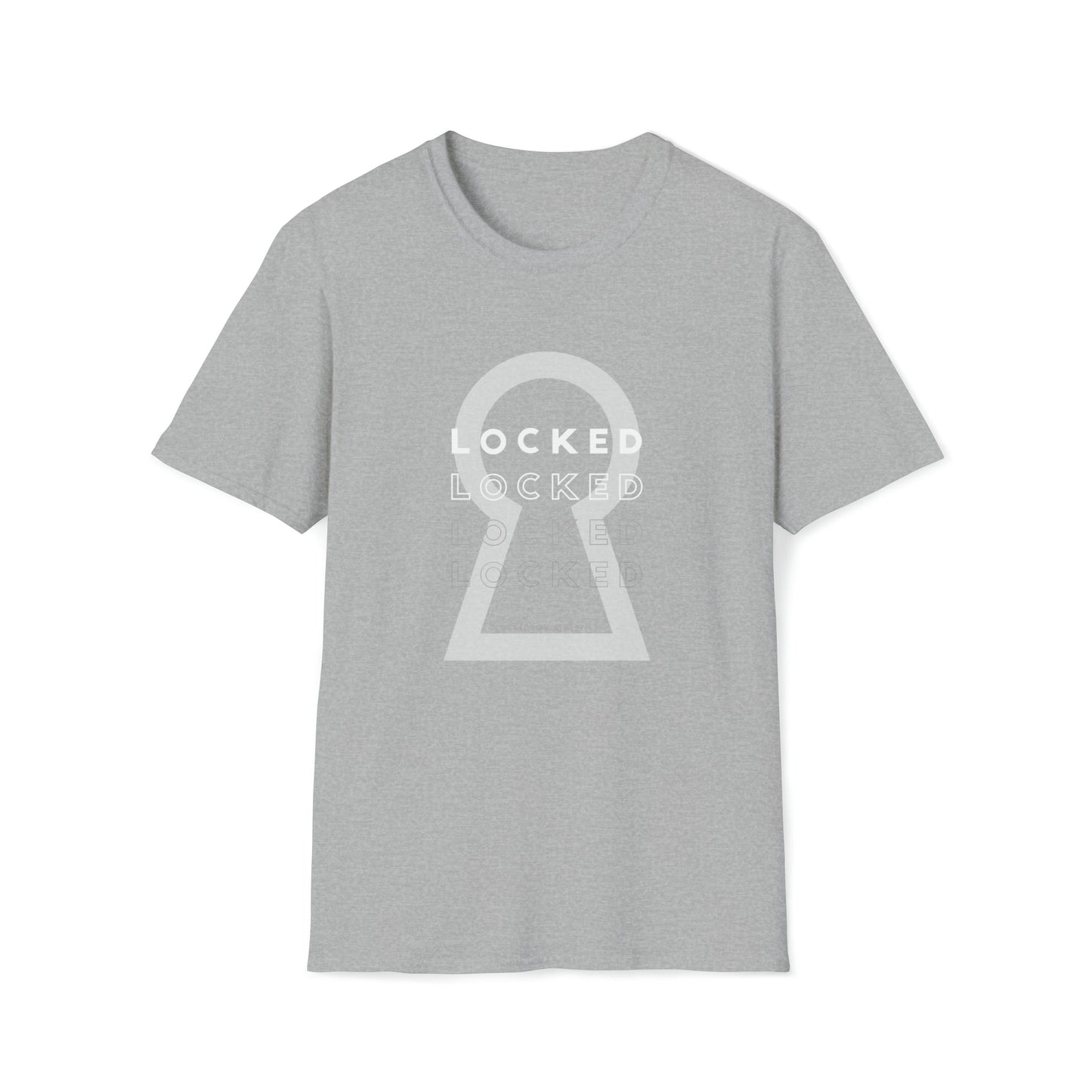 Lockedboy KeyHOLE Echo - Lockedboy Athletics Chastity Tshirt