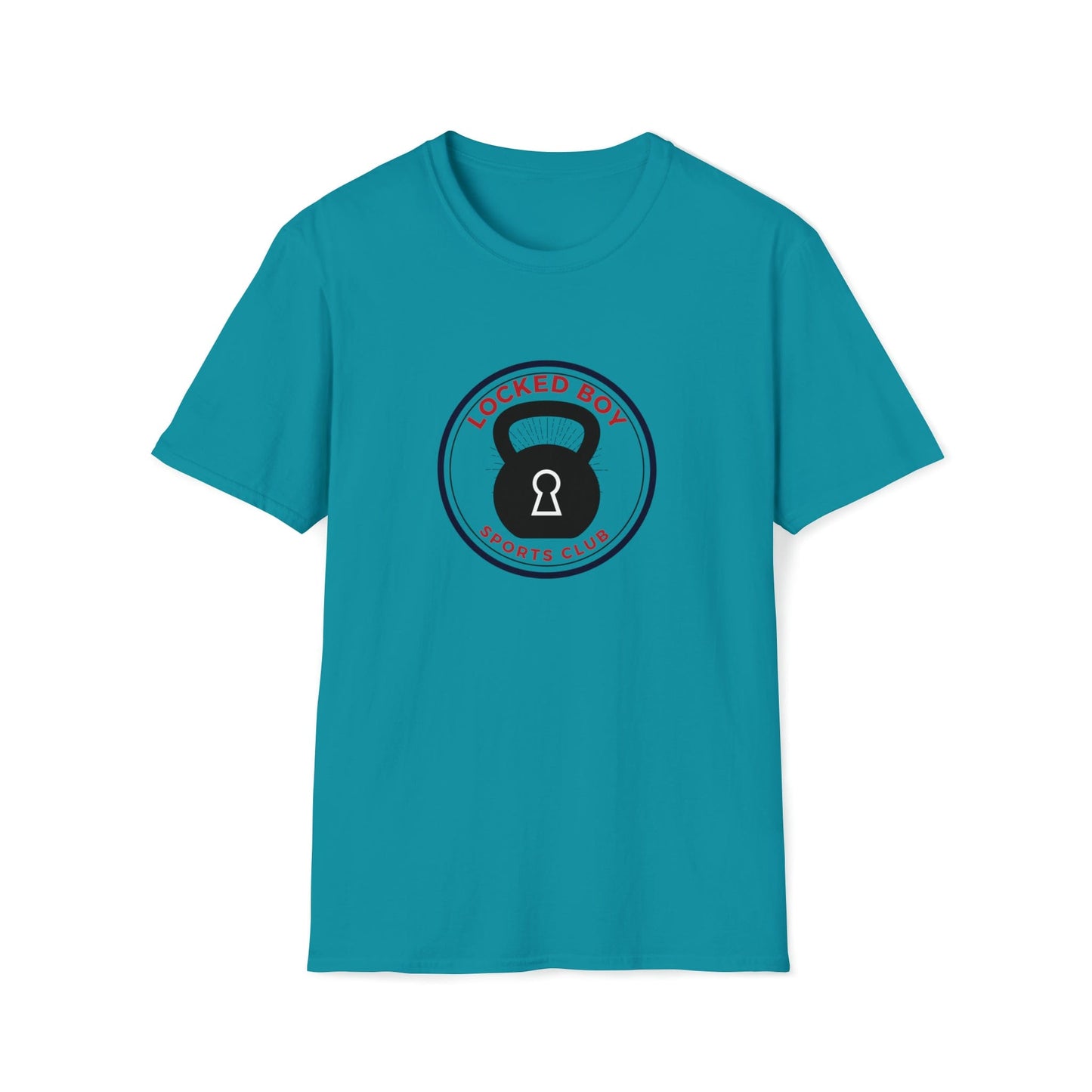 LockedBoy Sports Club - Chastity Tshirt Kettlebell
