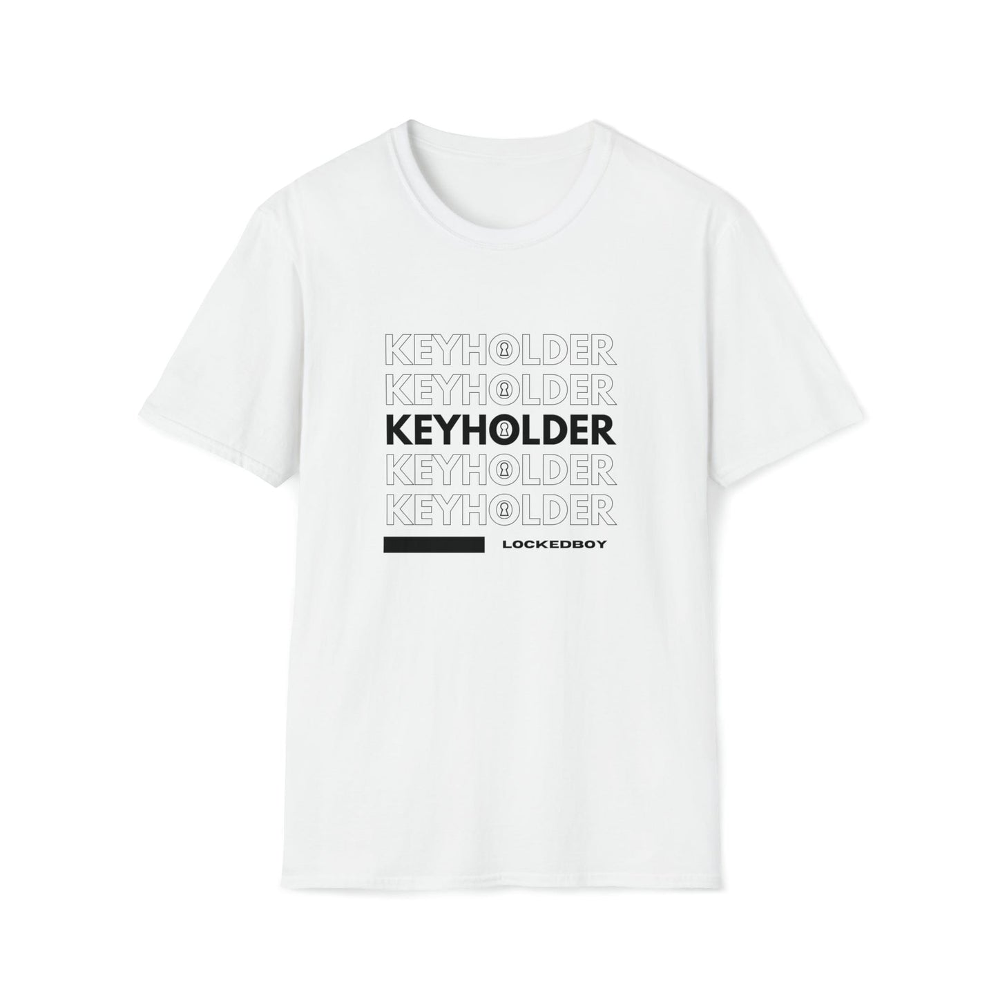 KEYHOLDER bag Inspo - Chastity Shirts by LockedBoy Athletics