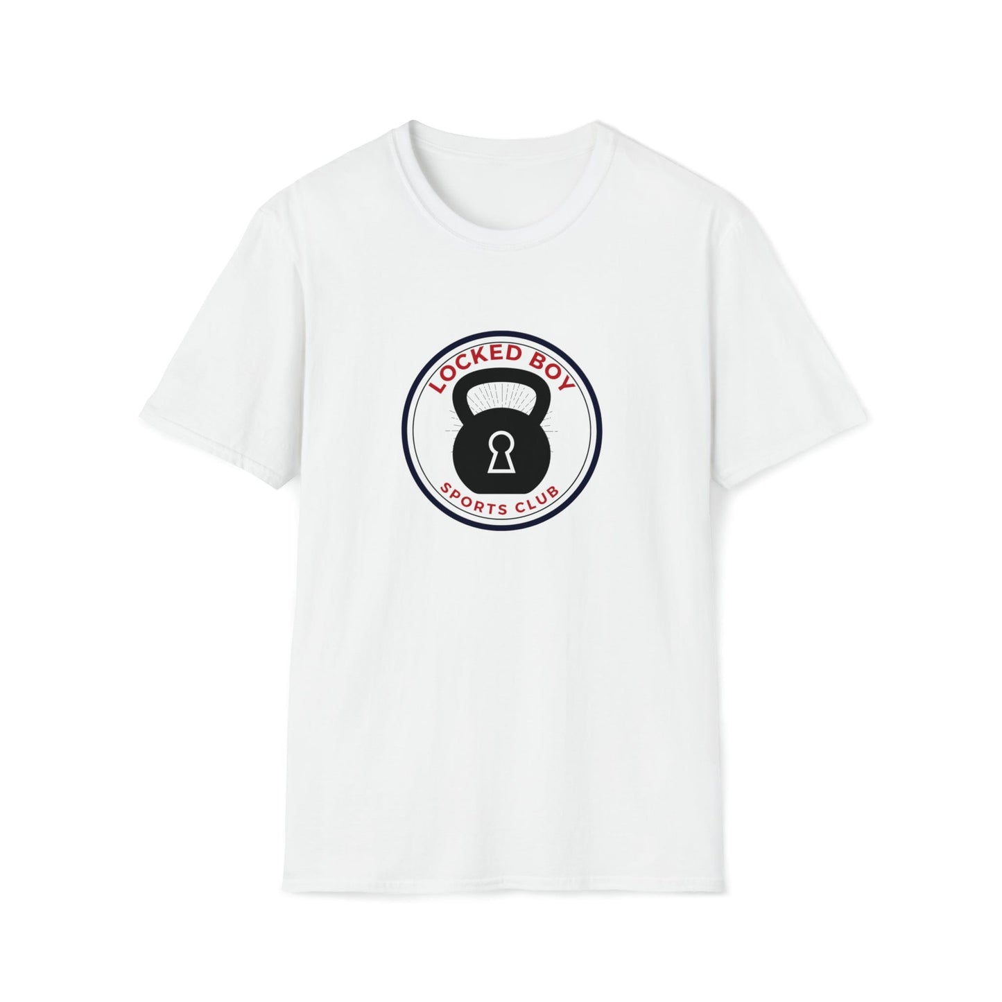 LockedBoy Sports Club - Chastity Tshirt Kettlebell