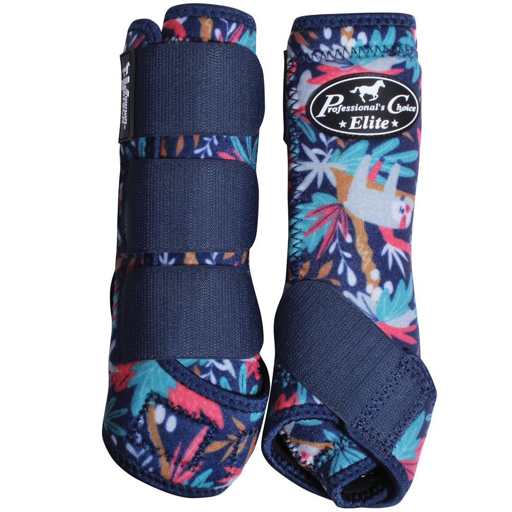 Professionals Choice Vtech Elite Boot Pair Sports Front colour Sloth