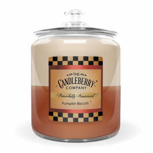 Pumpkin Biscotti™, 4 - Wick, Cookie Jar Candle (Collective)