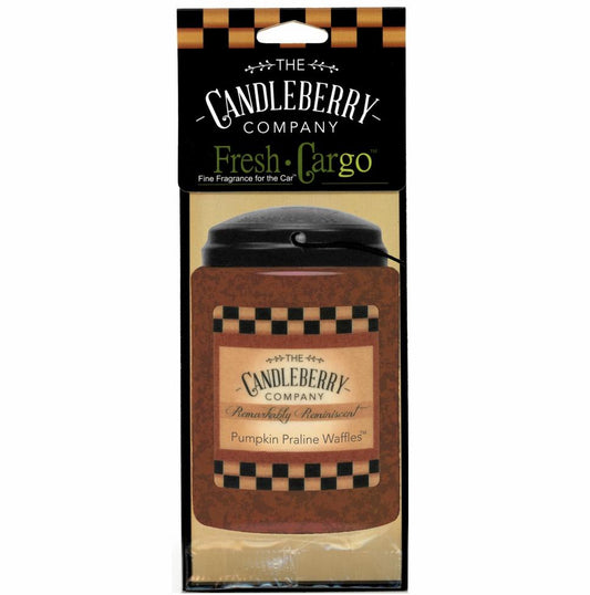 Pumpkin Praline Waffles™- "Fresh Cargo"®, Scent for the Car (2-PACK) (Collective)