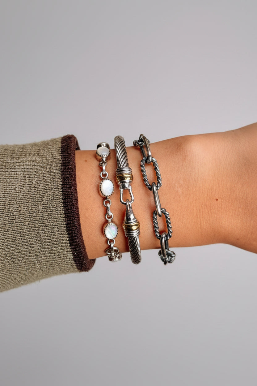 Rawlins Silver Chain Bracelet