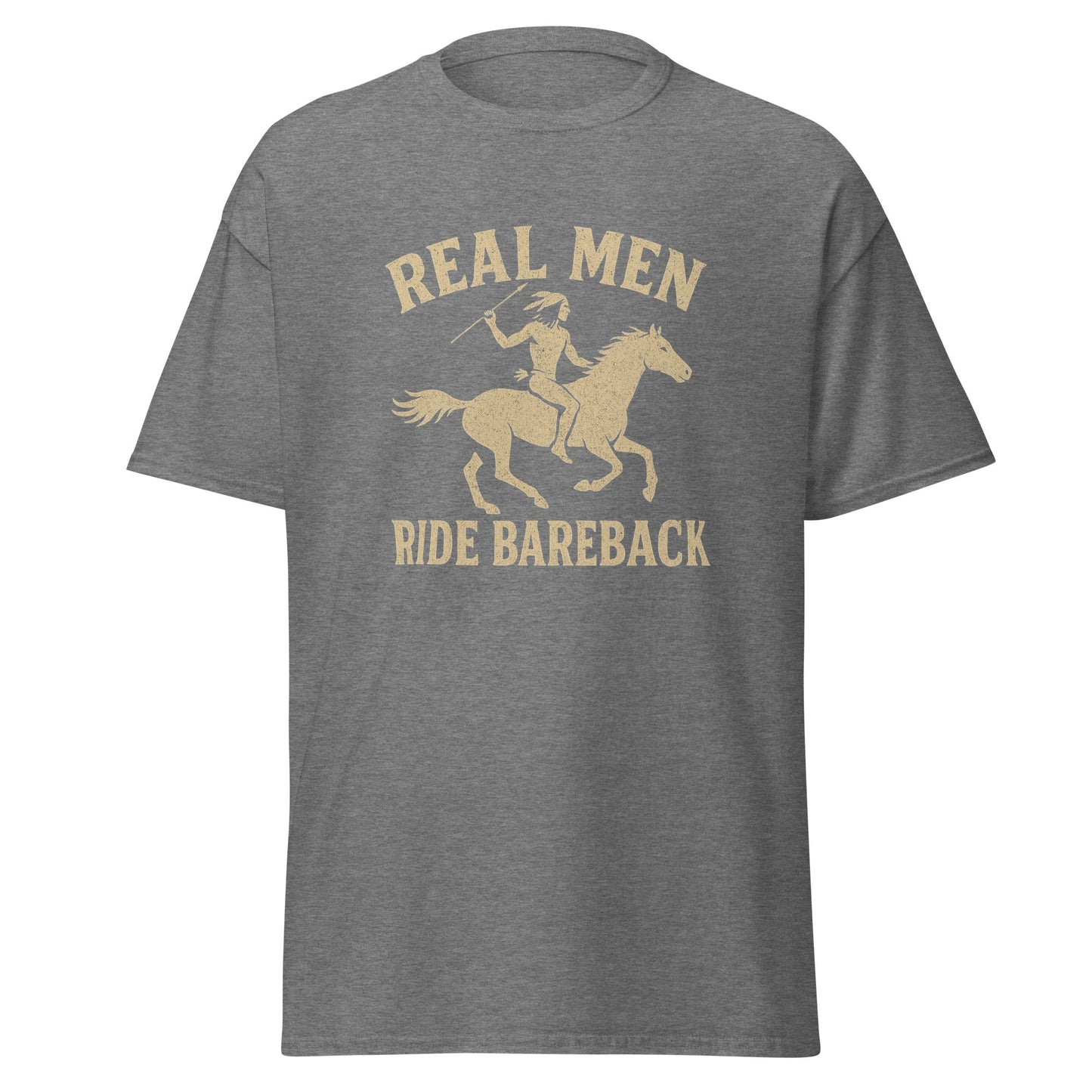 Real Men Ride Bareback T-Shirt