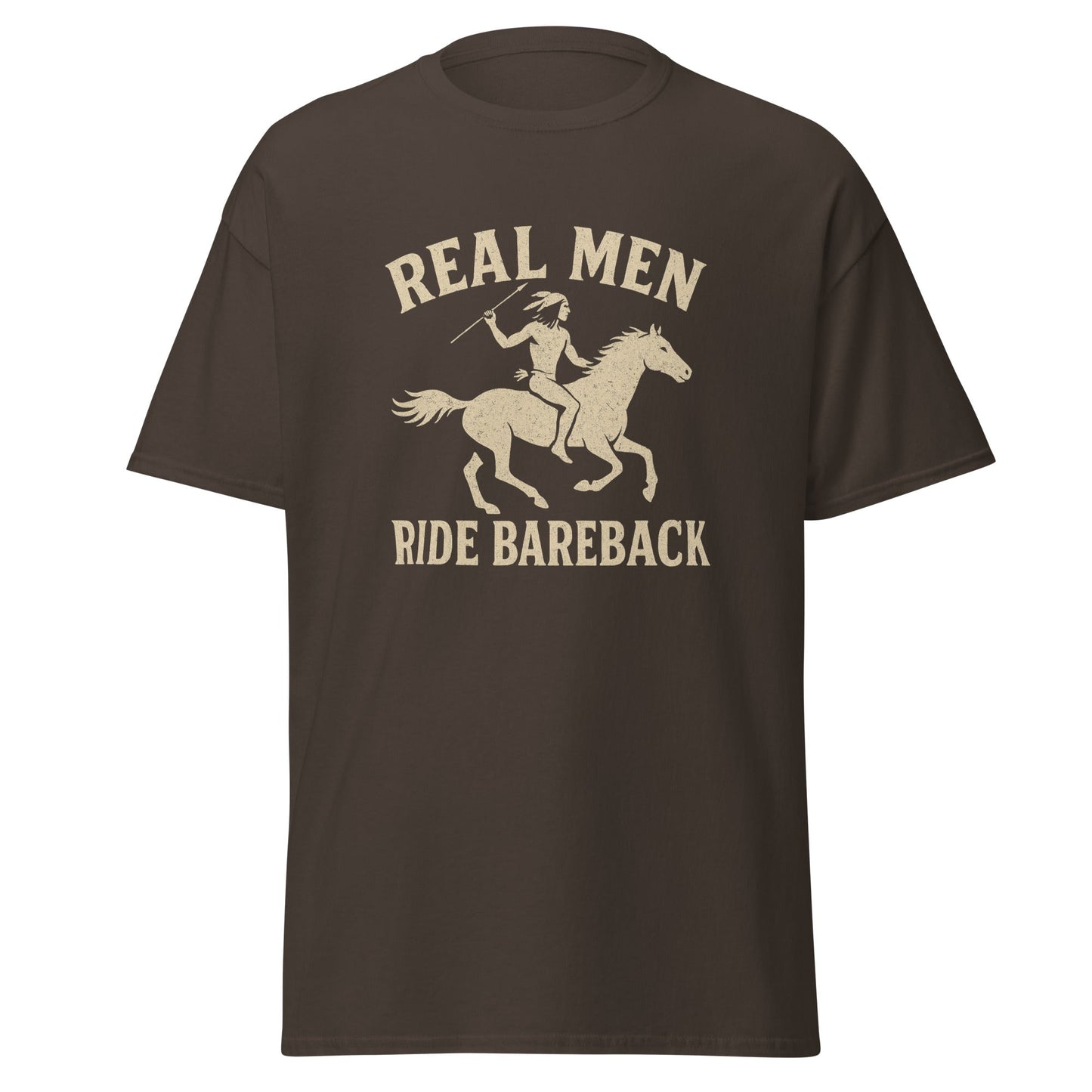 Real Men Ride Bareback T-Shirt