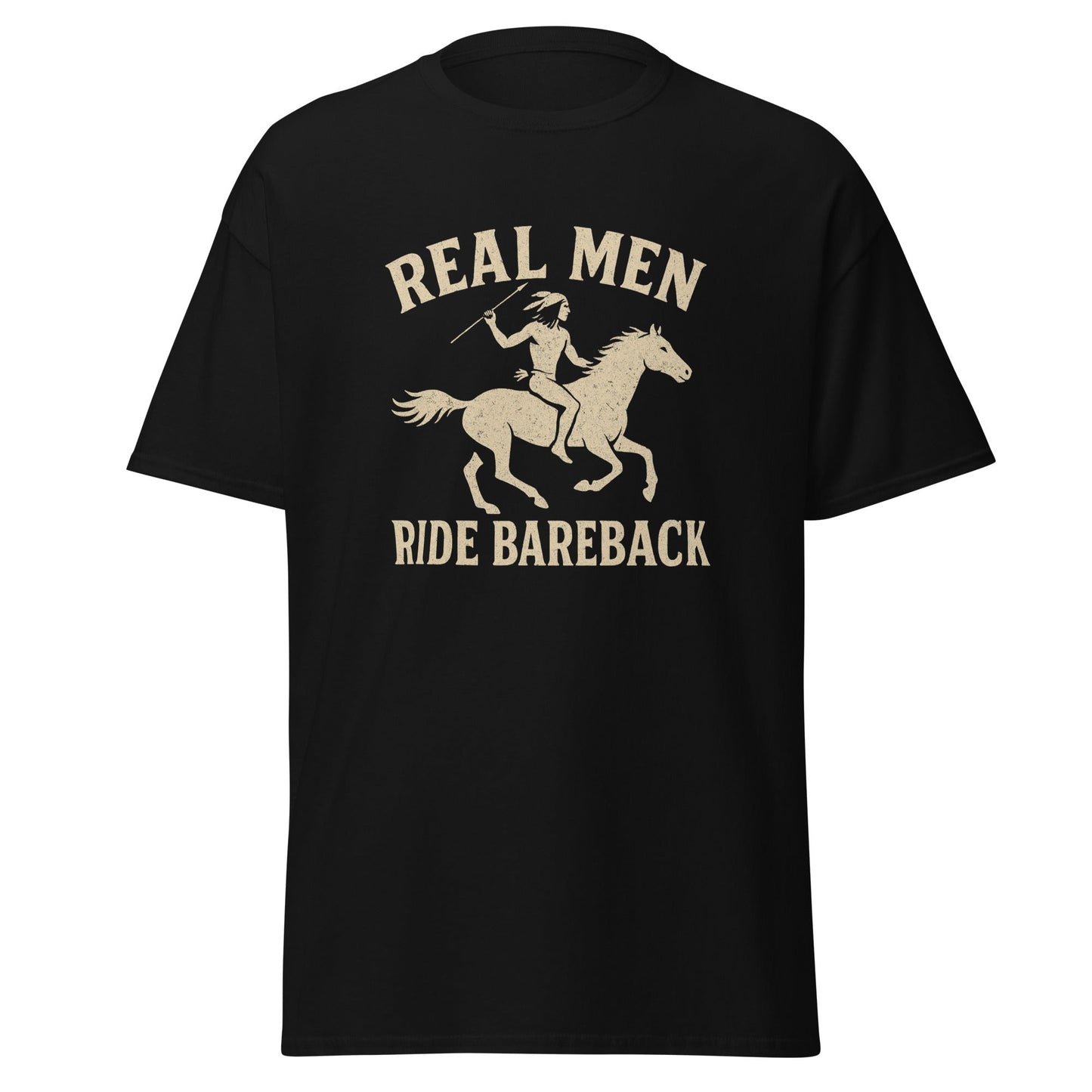 Real Men Ride Bareback T-Shirt