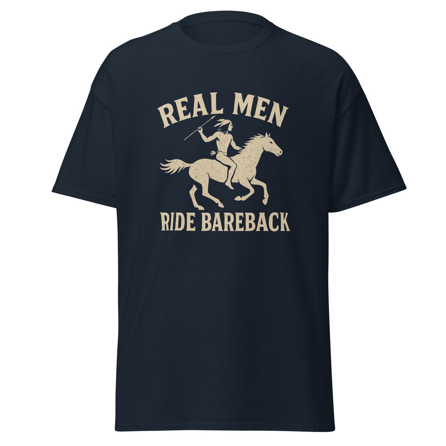 Real Men Ride Bareback T-Shirt