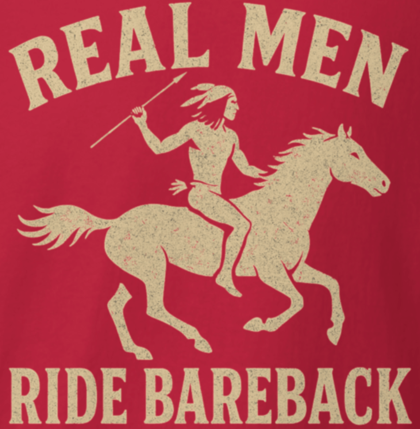 Real Men Ride Bareback Tank