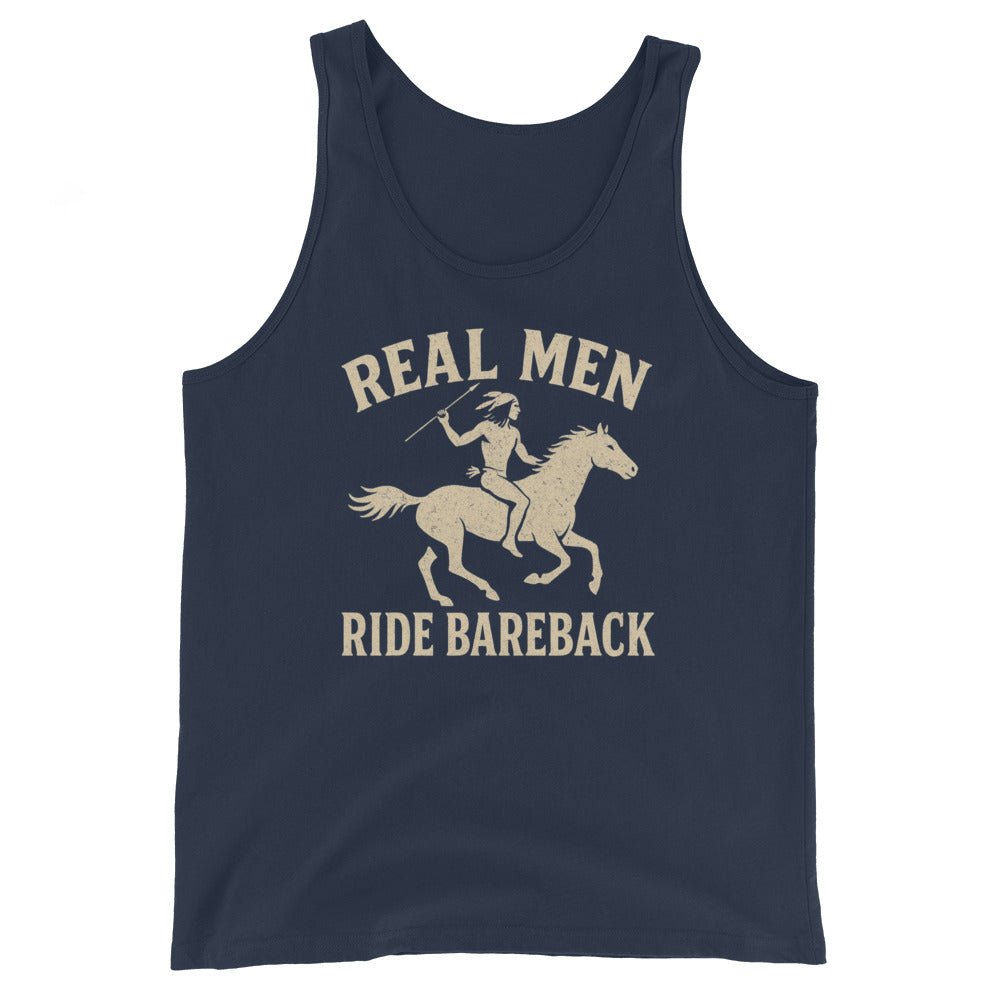 Real Men Ride Bareback Tank