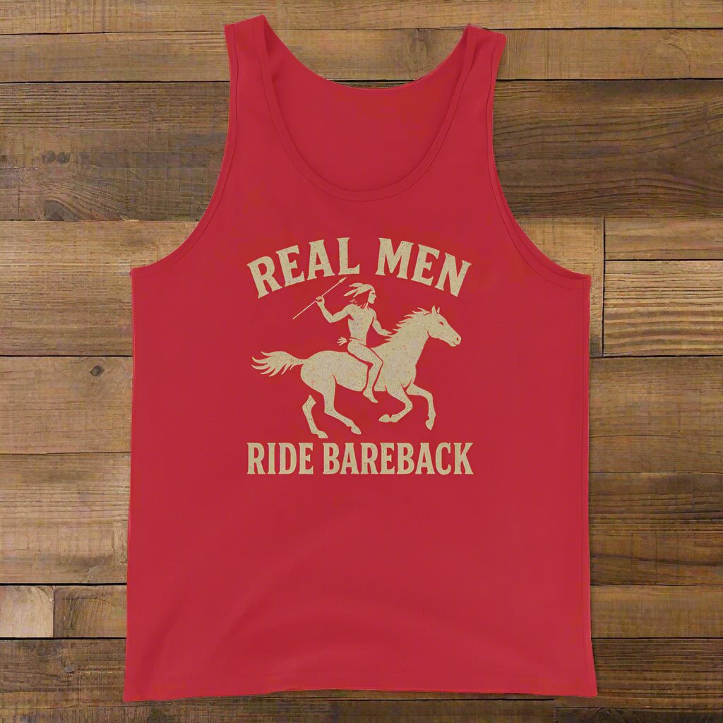Real Men Ride Bareback Tank