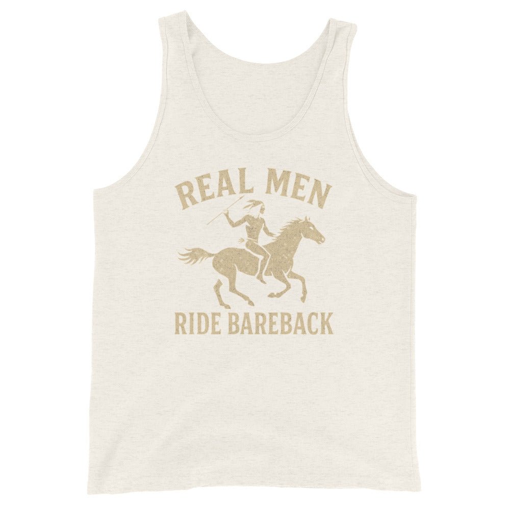 Real Men Ride Bareback Tank