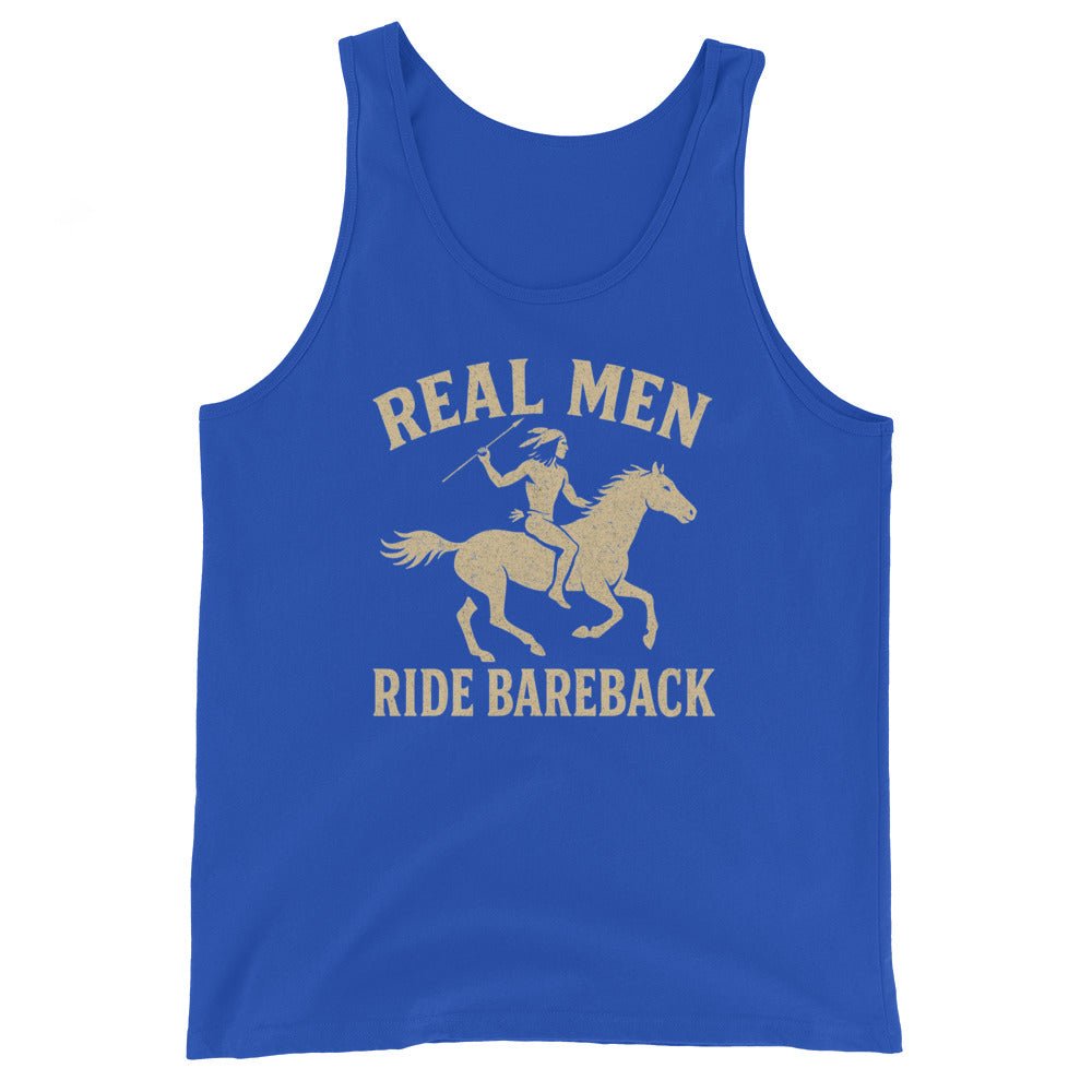 Real Men Ride Bareback Tank