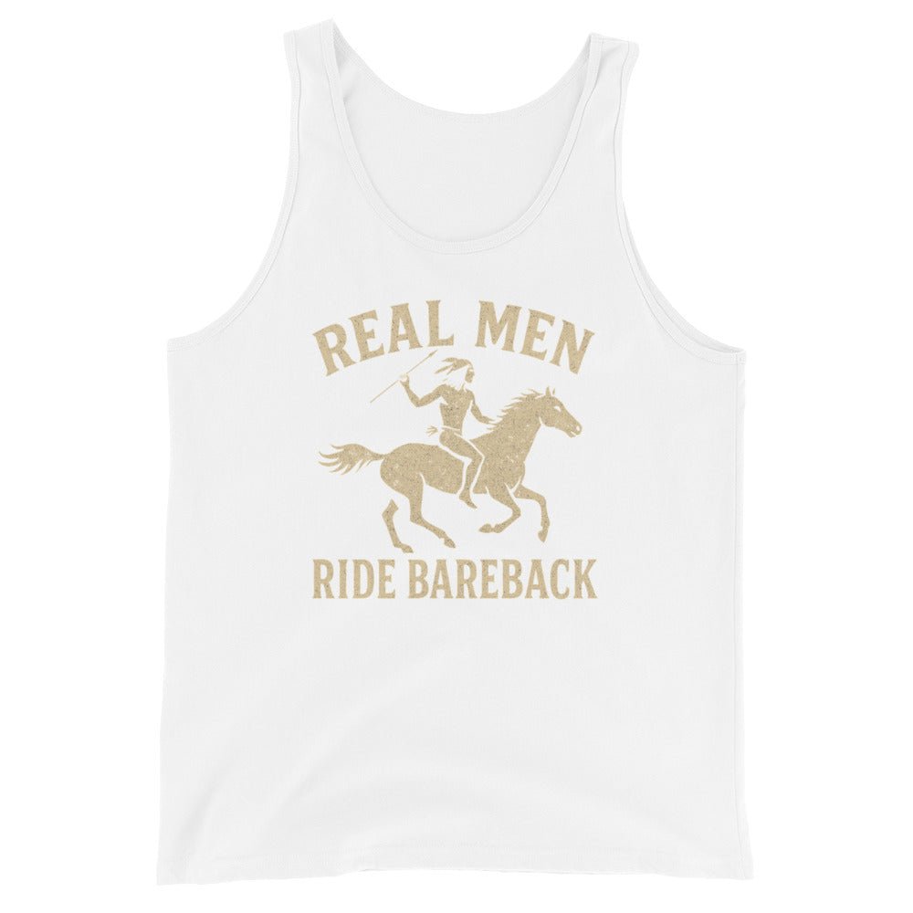 Real Men Ride Bareback Tank