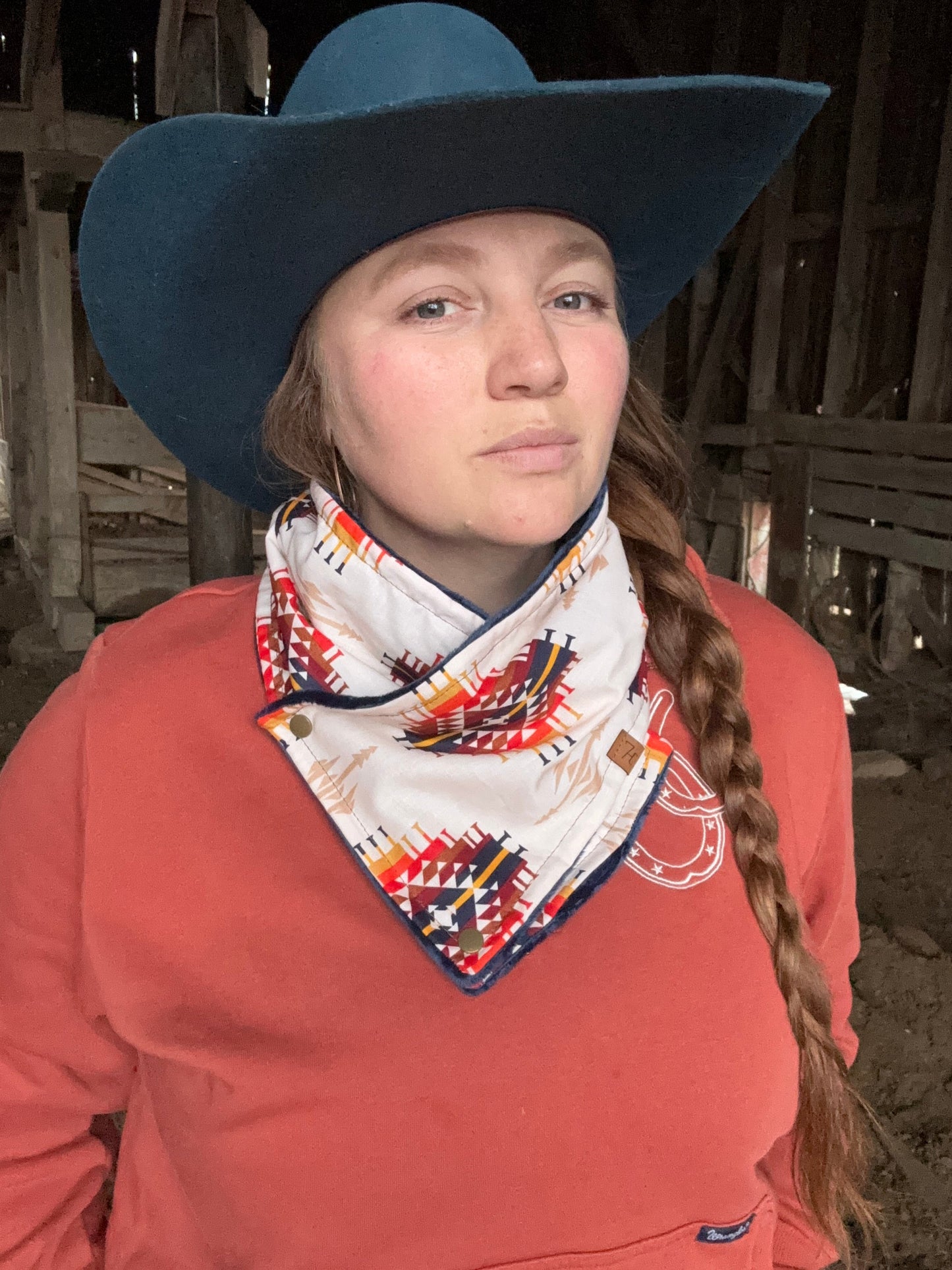 Reba Breakaway Neck Wrap – Cowboy Cowl
