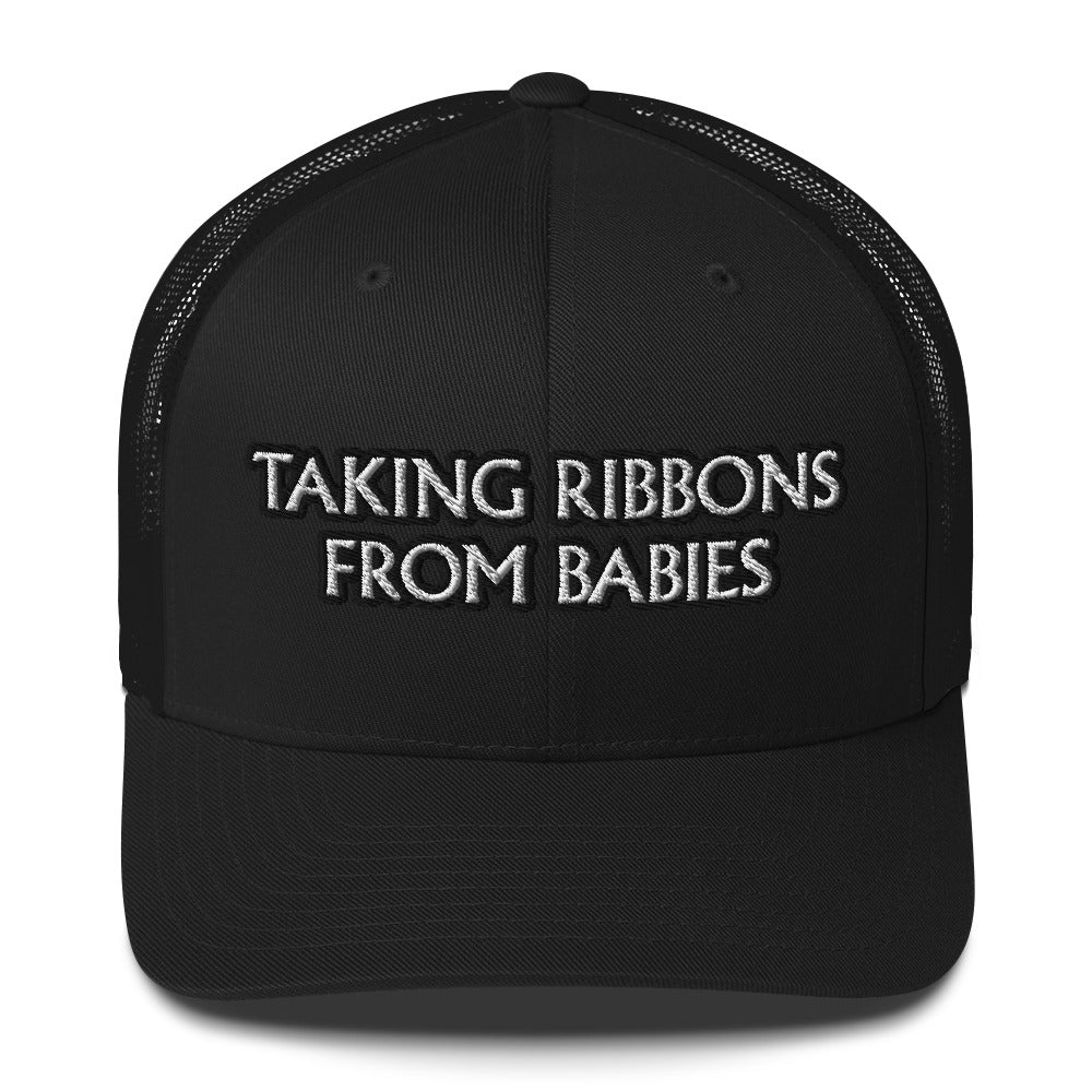 Trucker Cap - Ribbons/Babies