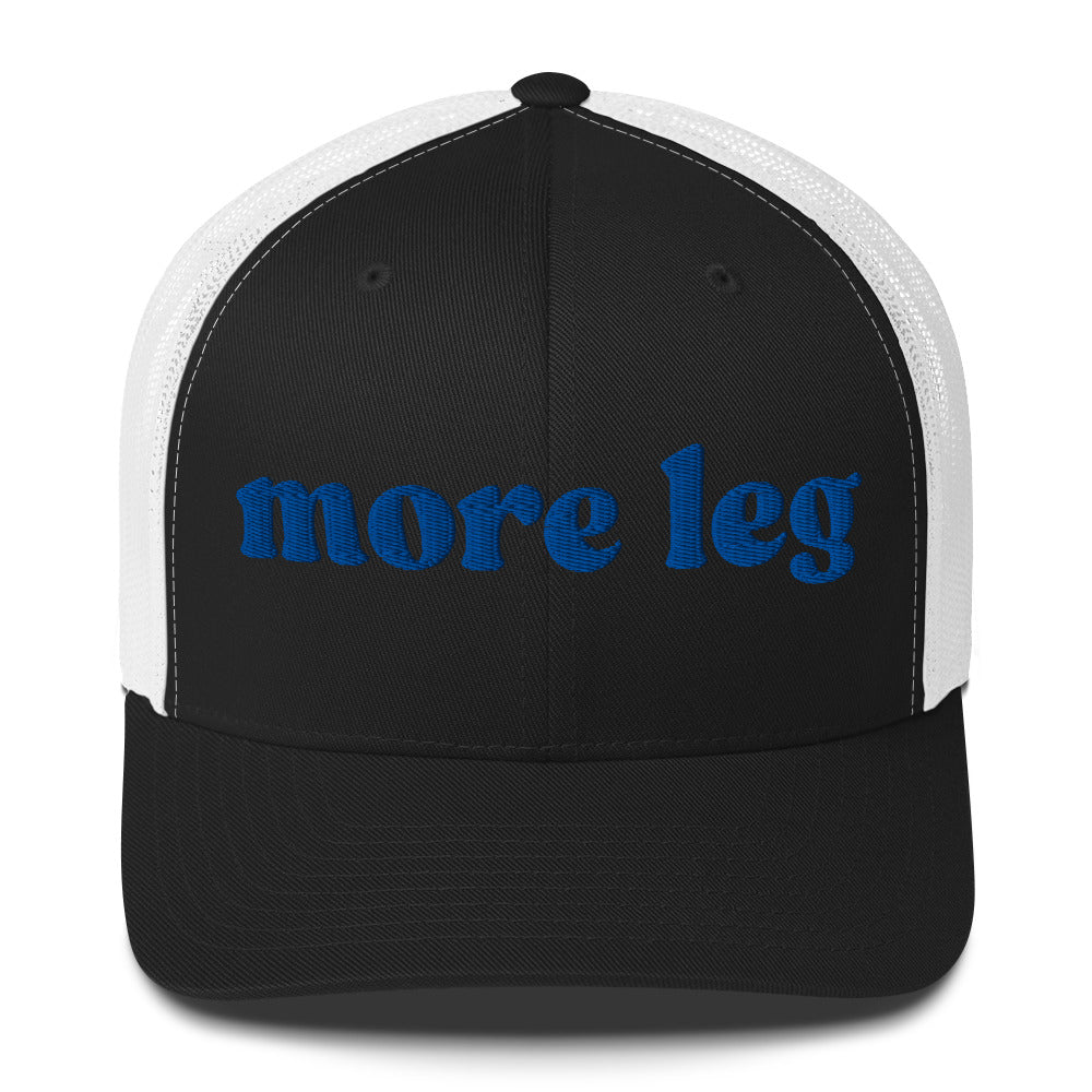 Retro Trucker Cap/Embroidered - More Leg