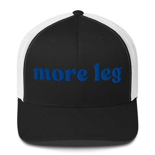 Retro Trucker Cap/Embroidered - More Leg