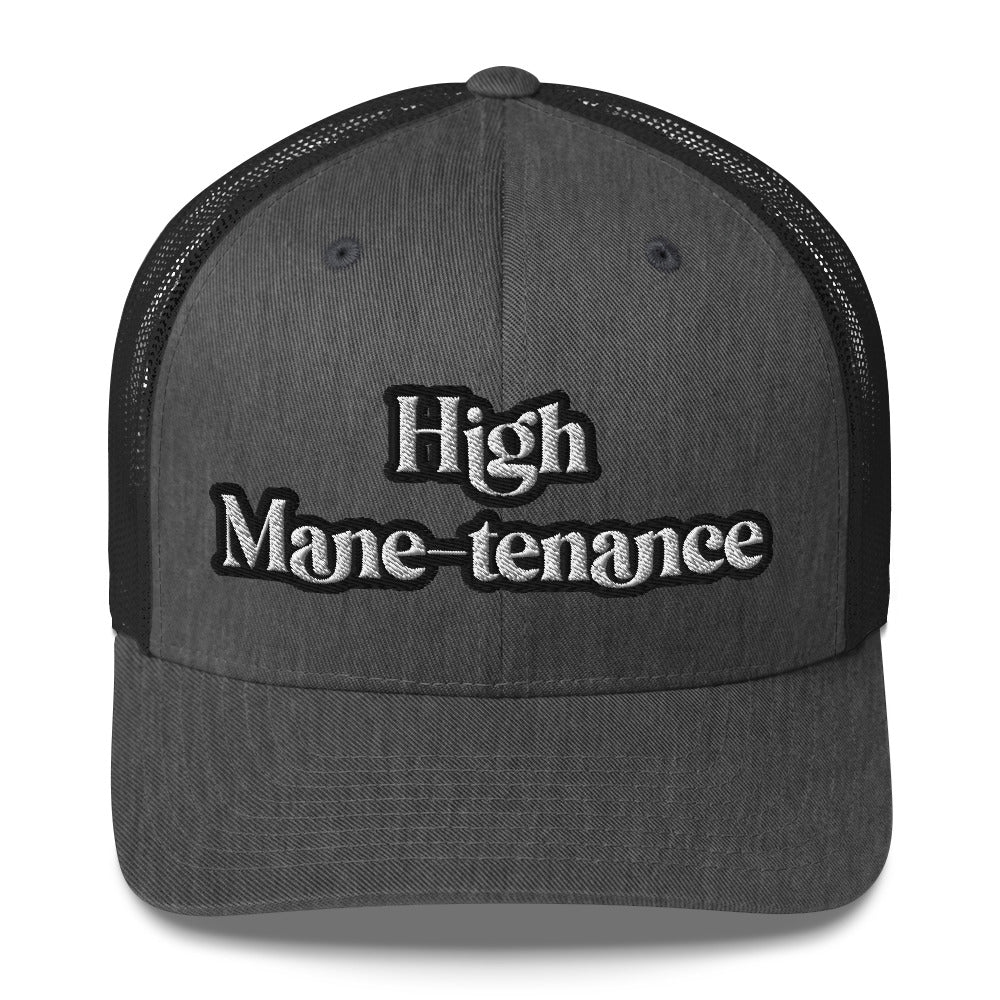 Trucker Cap - High Mane-tenance