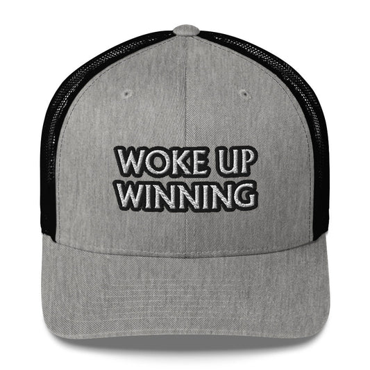 Trucker Cap - Woke Up Winning