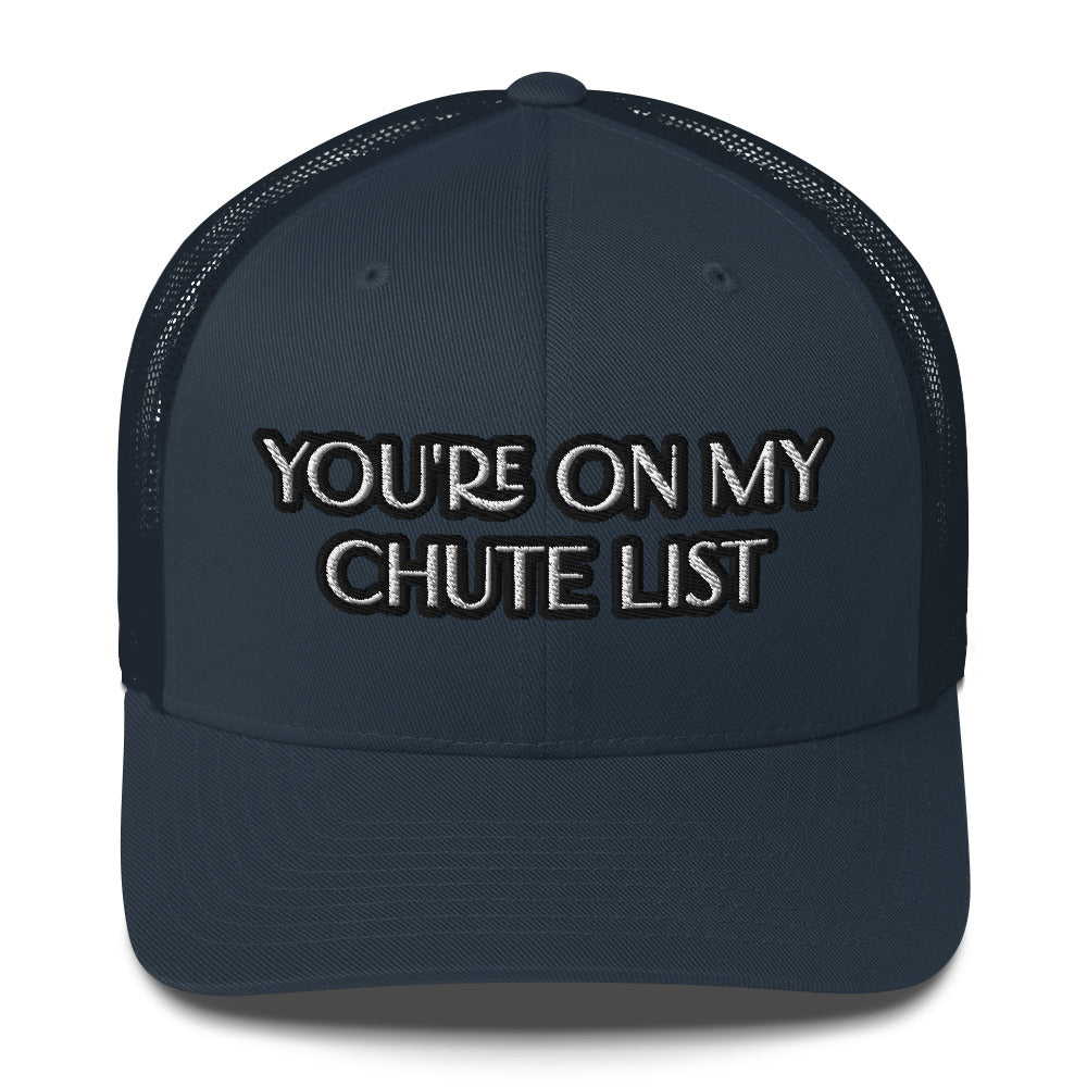 Trucker Cap - Chute List