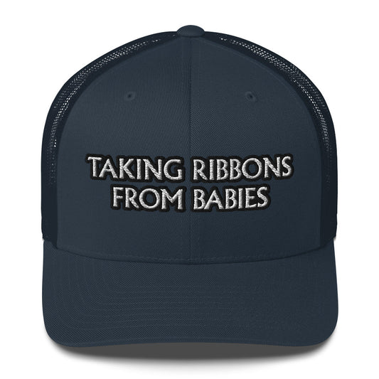 Trucker Cap - Ribbons/Babies