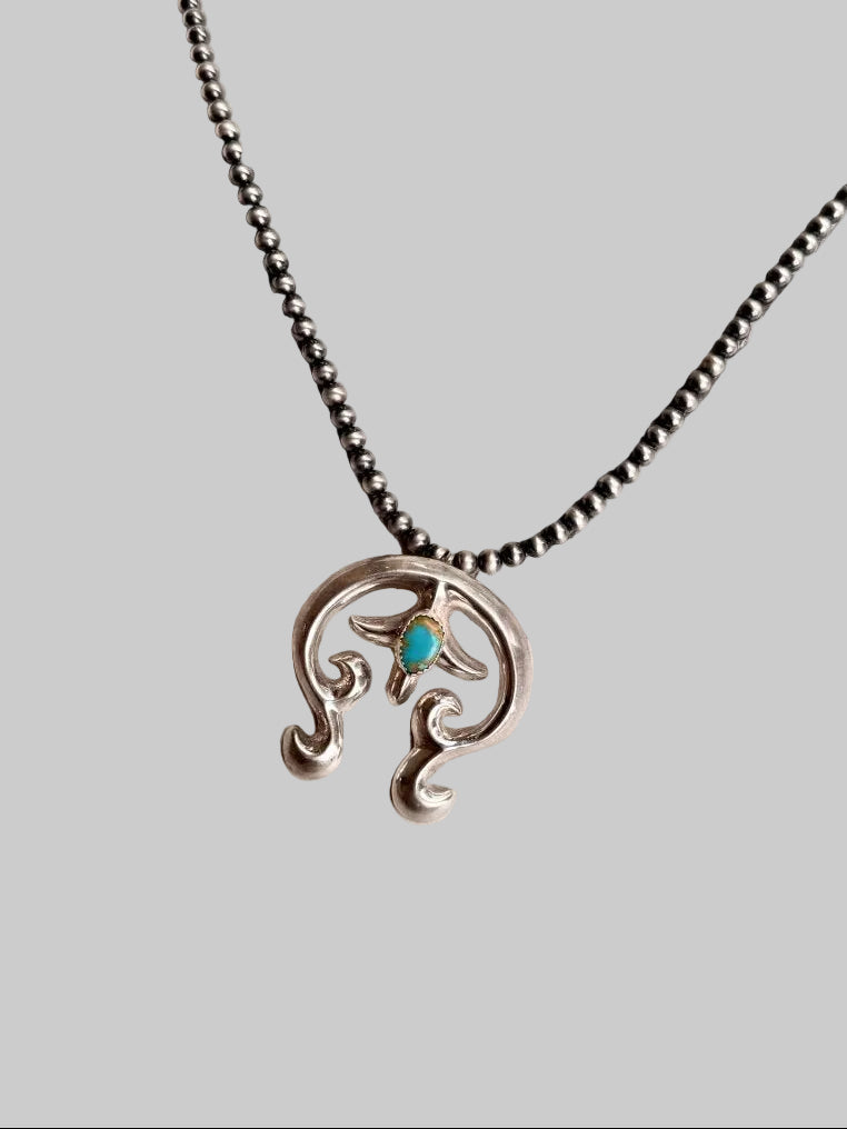 Richey Turquoise Naja Hook Pendant