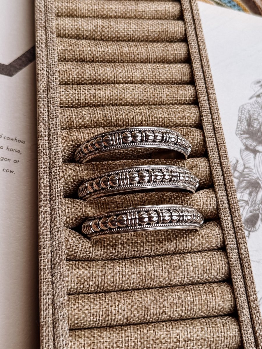 Riverwind Silver Coil Cuff Bracelet