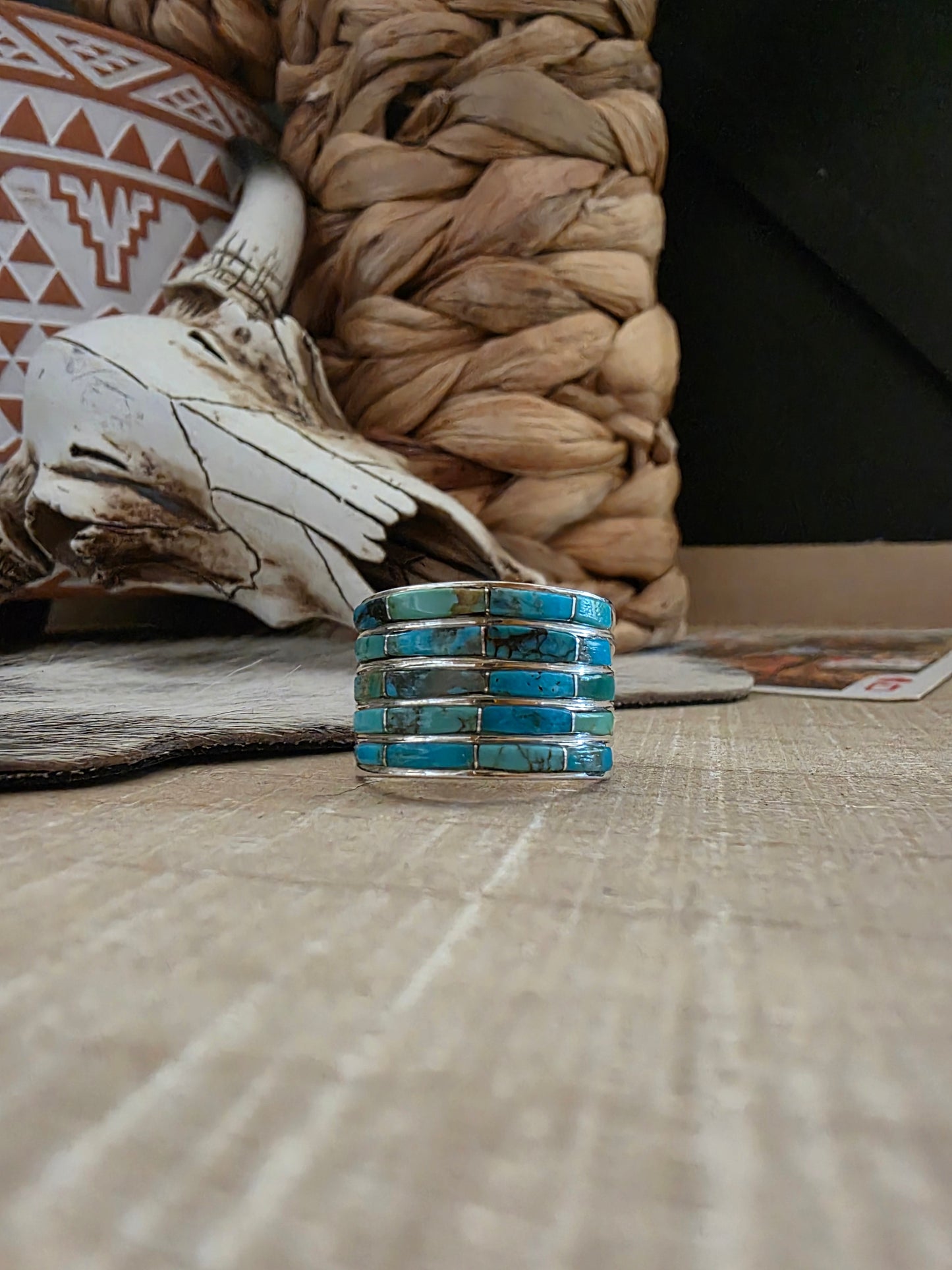 JAMIE JOHNSON TURQUOISE CIGAR BAND
