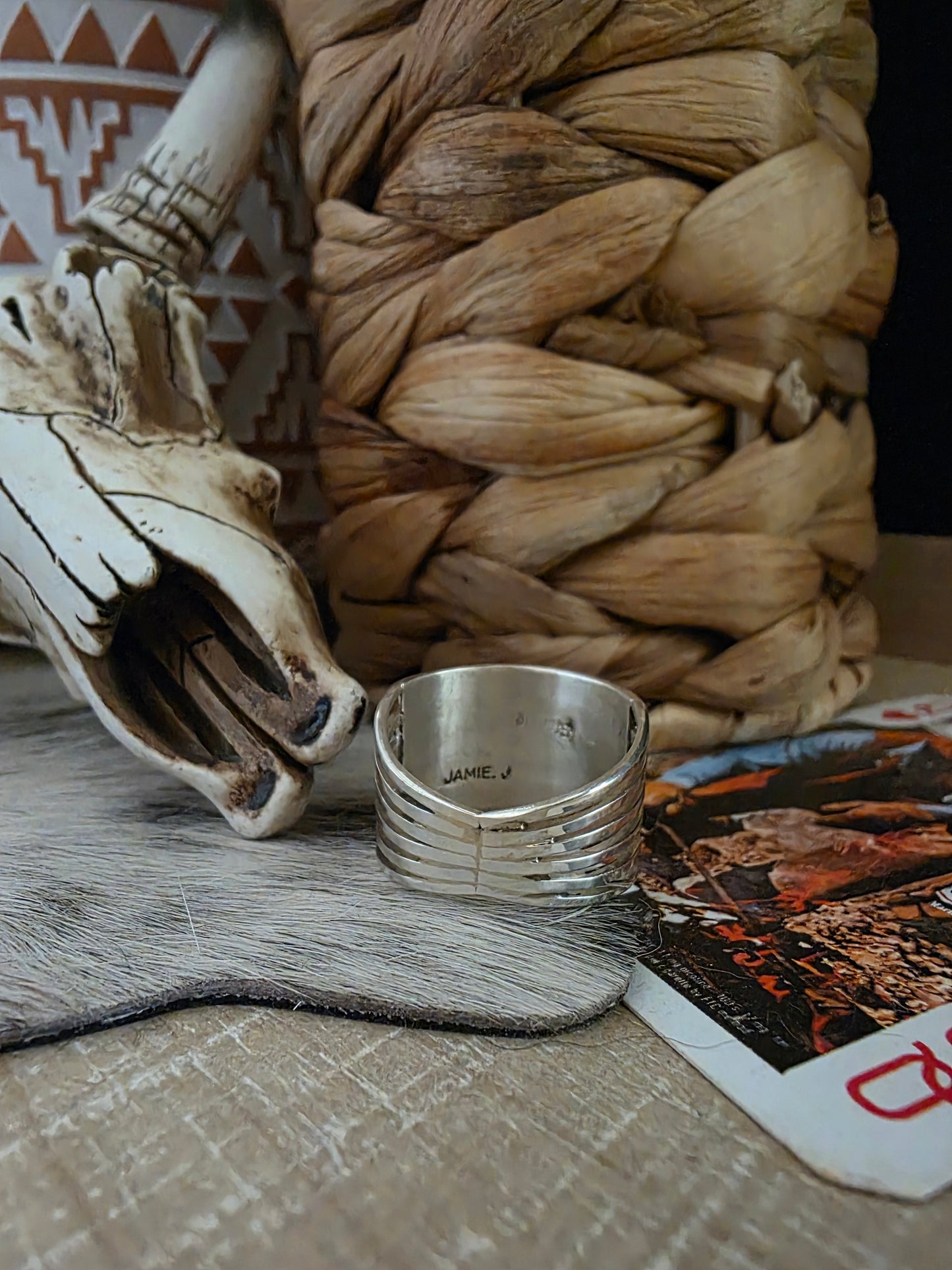 JAMIE JOHNSON TURQUOISE CIGAR BAND