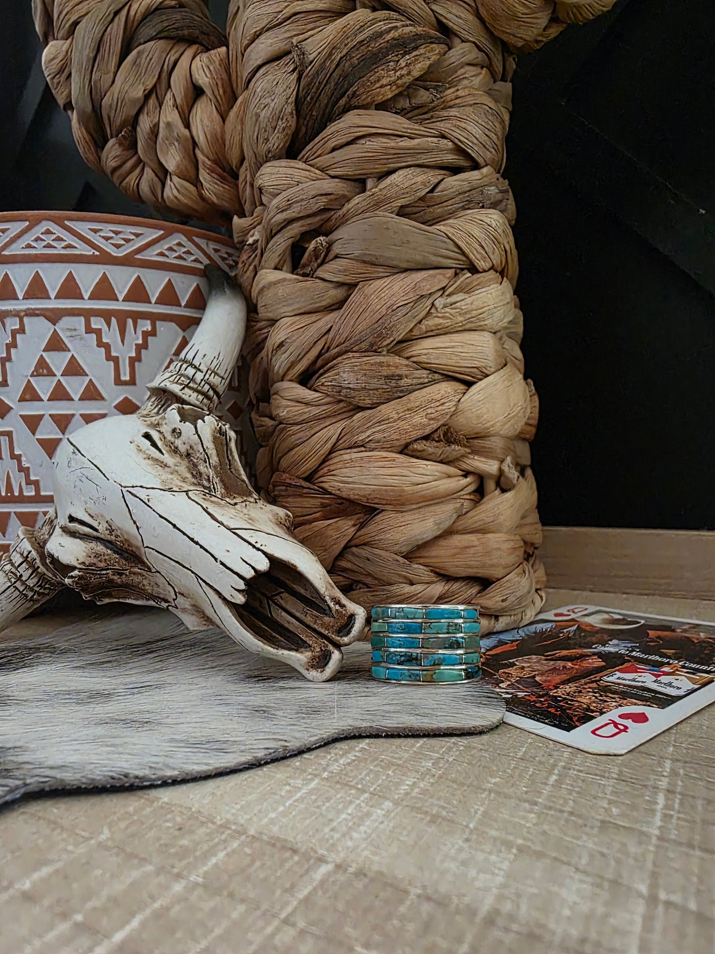 JAMIE JOHNSON TURQUOISE CIGAR BAND