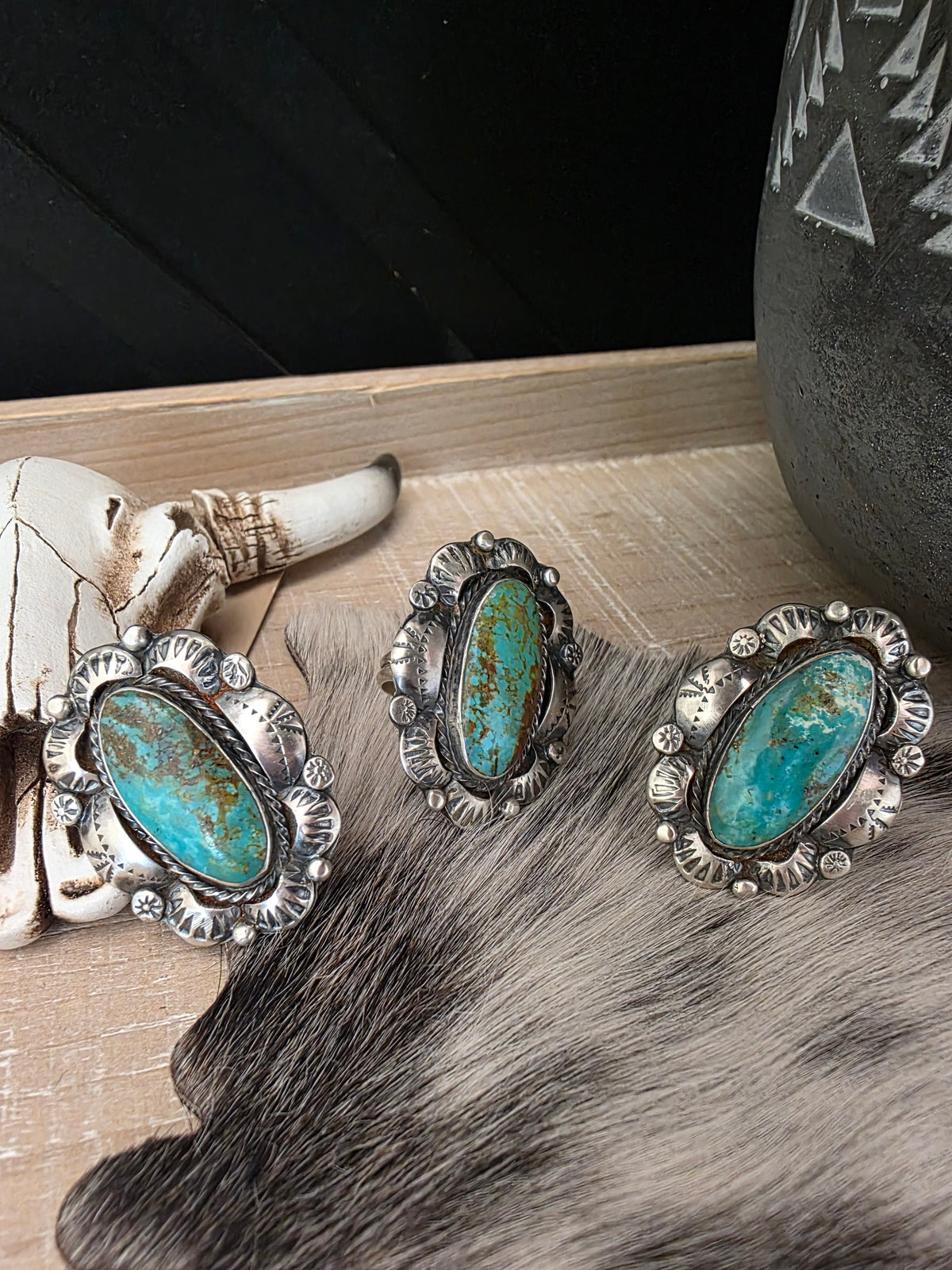 IDA McCRAE TURQUOISE RING