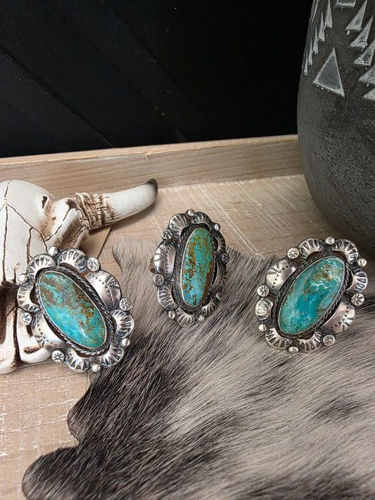 IDA McCRAE TURQUOISE RING