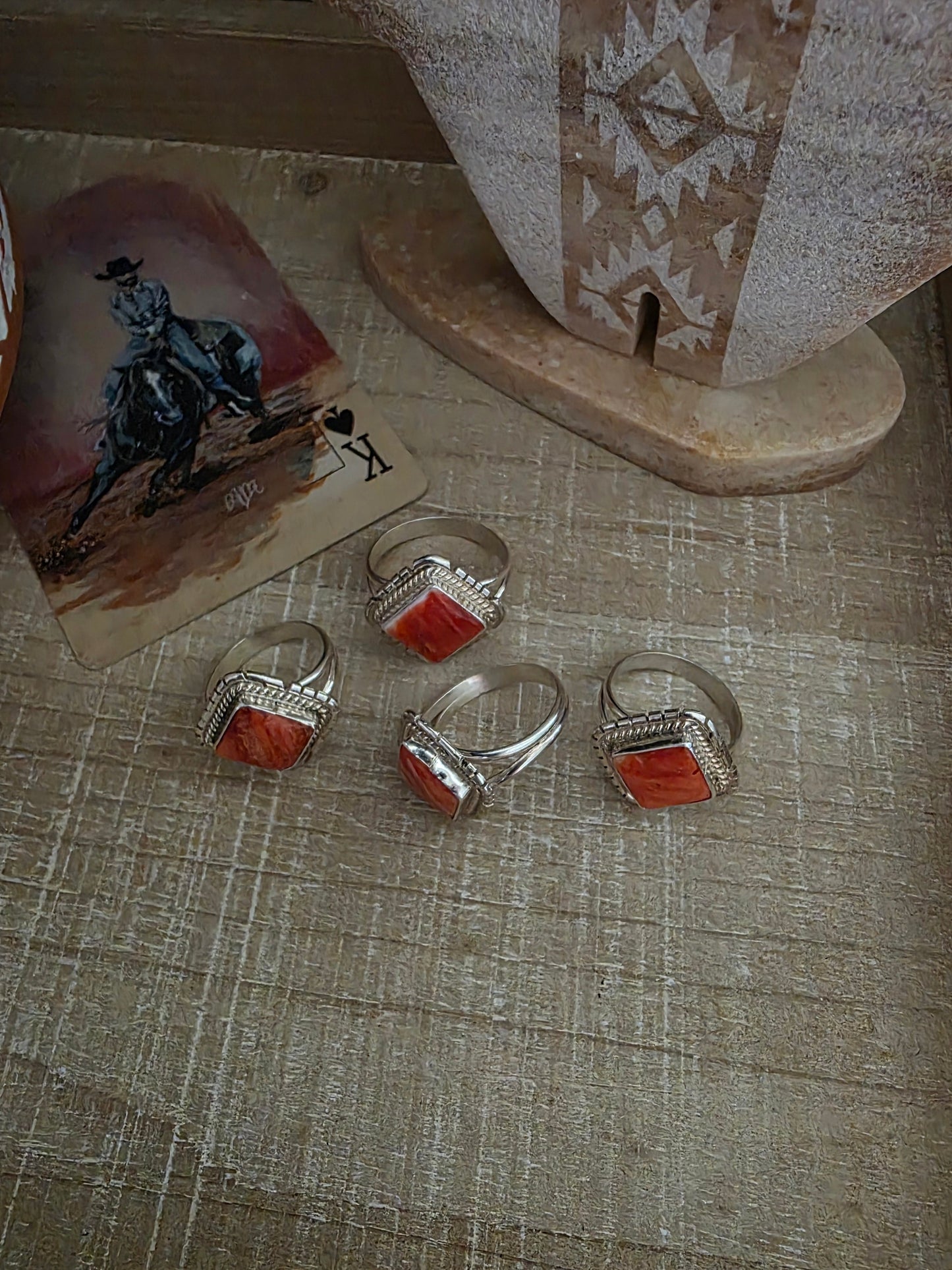 PEGGY SKEETS SPINY OYSTER RING