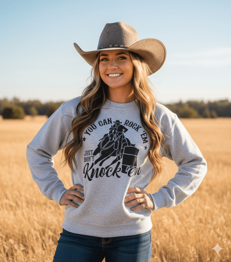 Rock Em Knock Em Graphic Sweatshirt